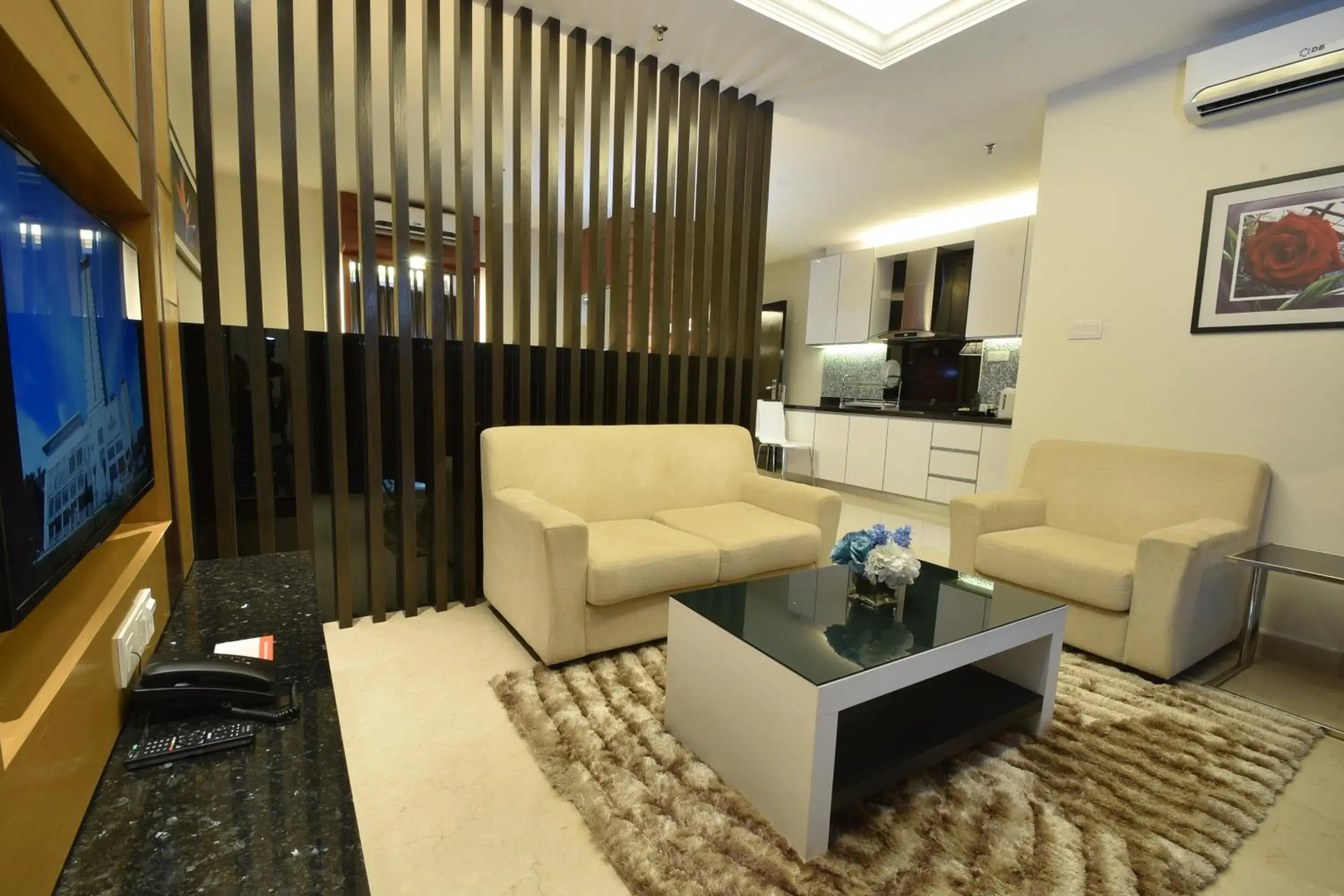 Living room in Tenera Hotel Living room in Tenera Hotel