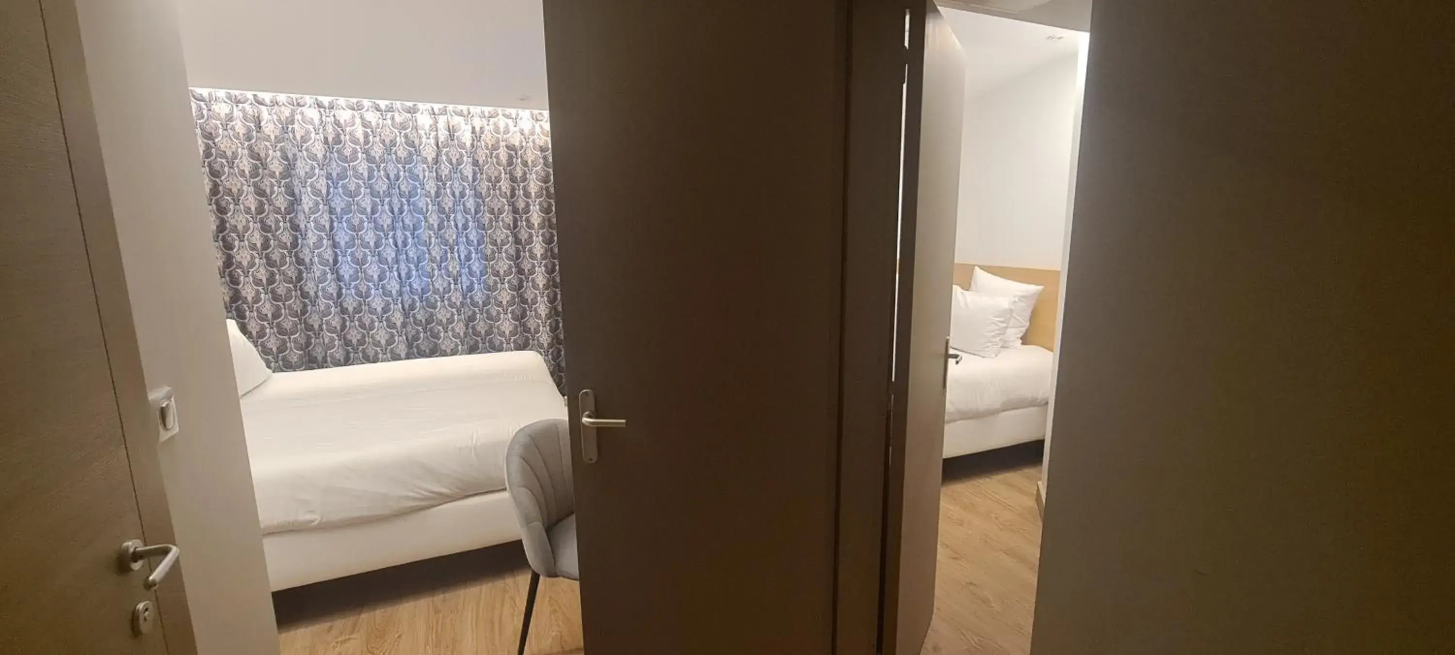 Bed in Geographotel Paris-Roissy CDG Airport Bed in Geographotel Paris-Roissy CDG Airport