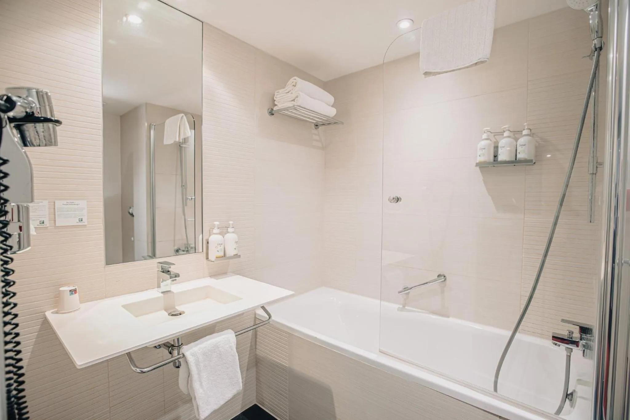Bathroom in Holiday Inn Mulhouse by IHG
