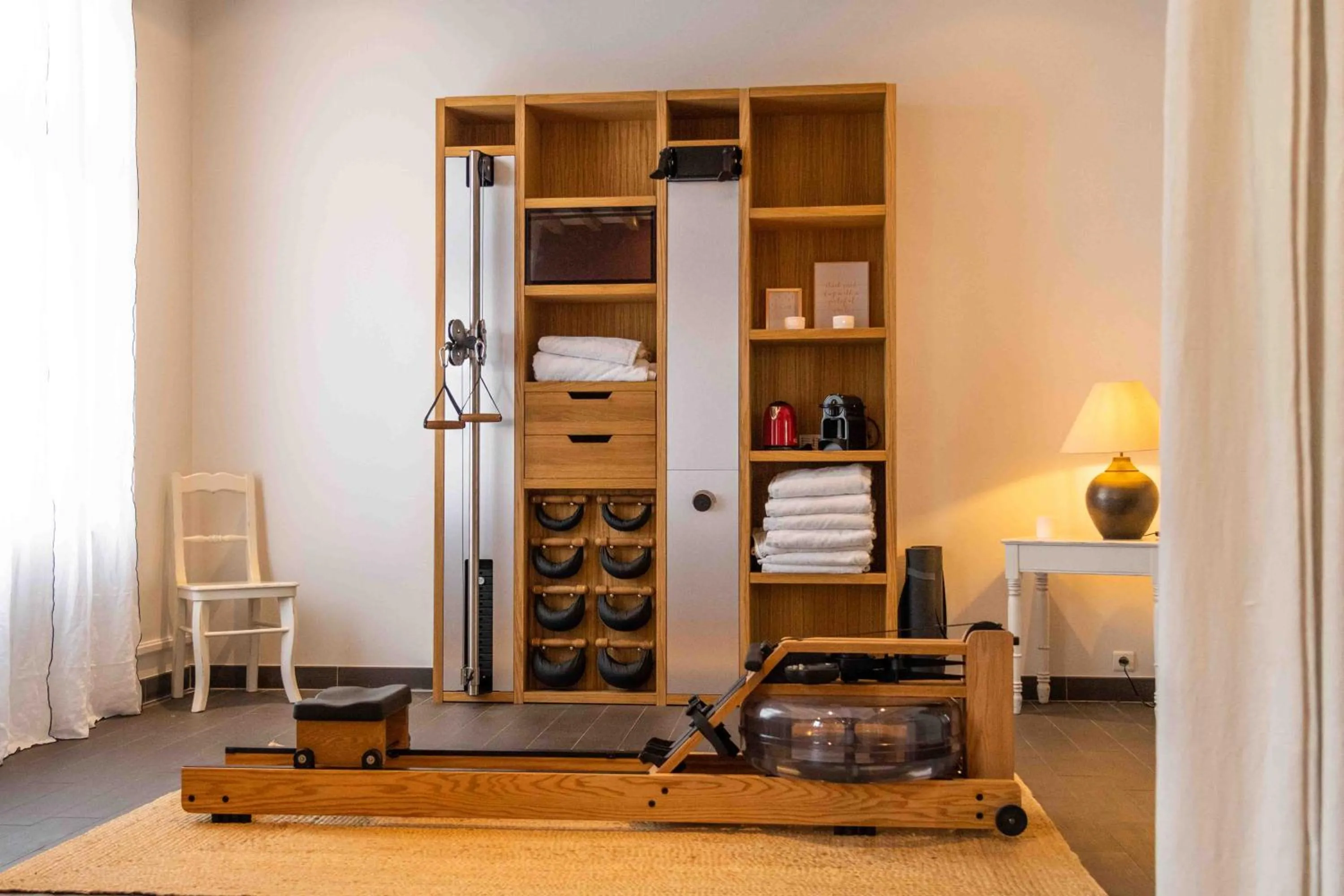 Fitness centre/facilities in The Originals Boutique, Hôtel Le Londres, Saumur