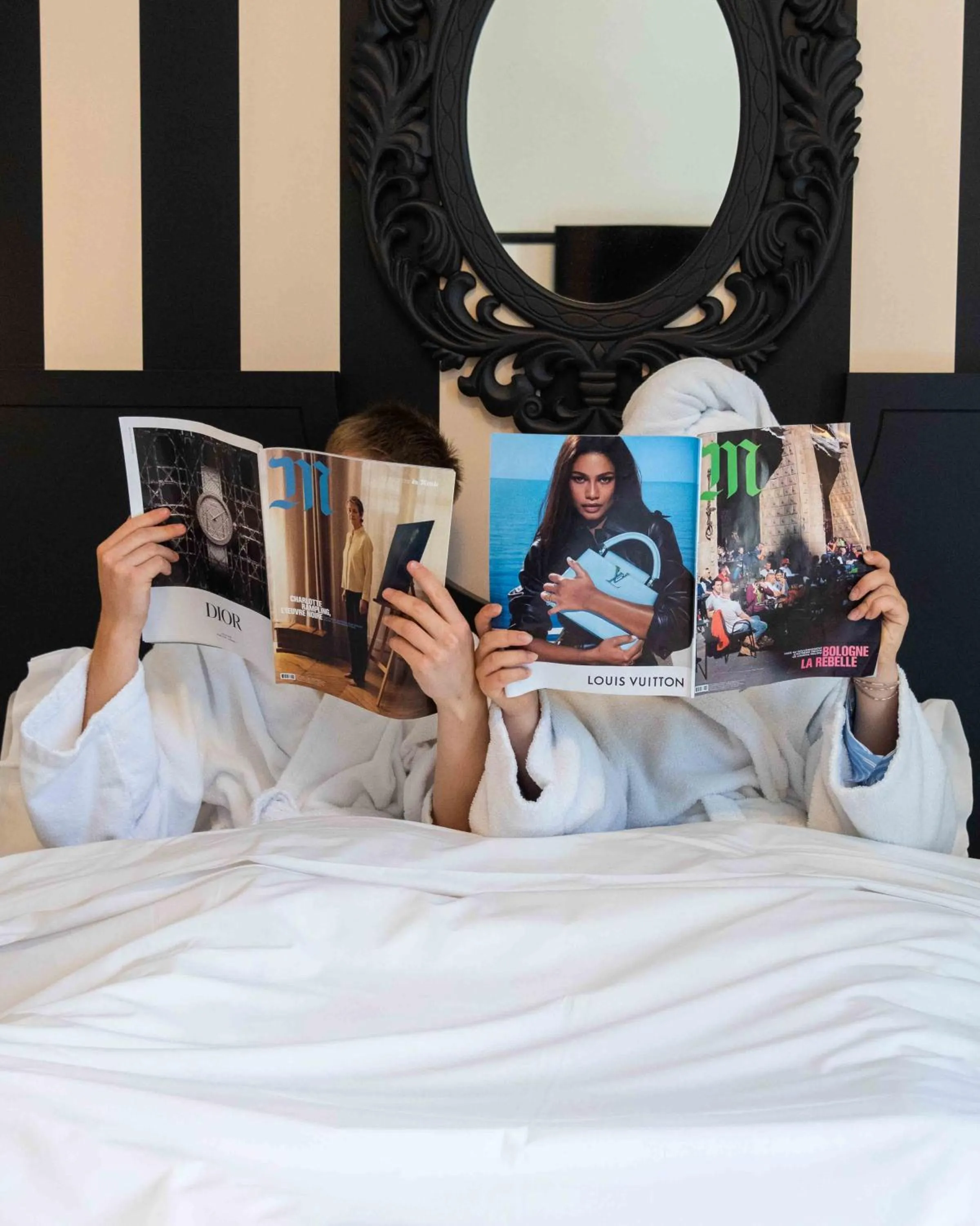 Bed in The Originals Boutique, Hôtel Le Londres, Saumur