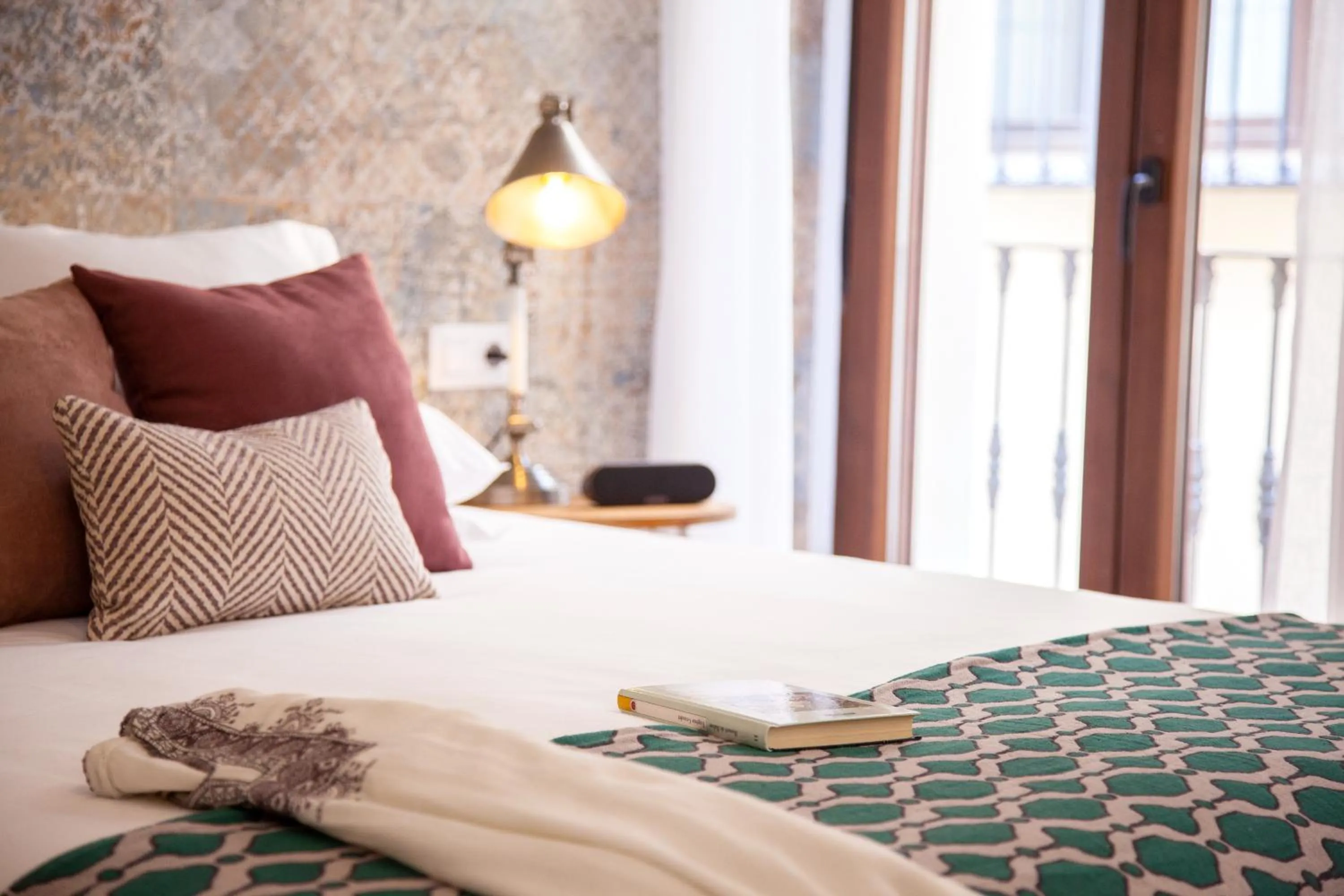 Decorative detail, Bed in Hostly Mariana