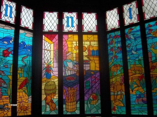 Decorative detail in Chateau La Tour Du Roy