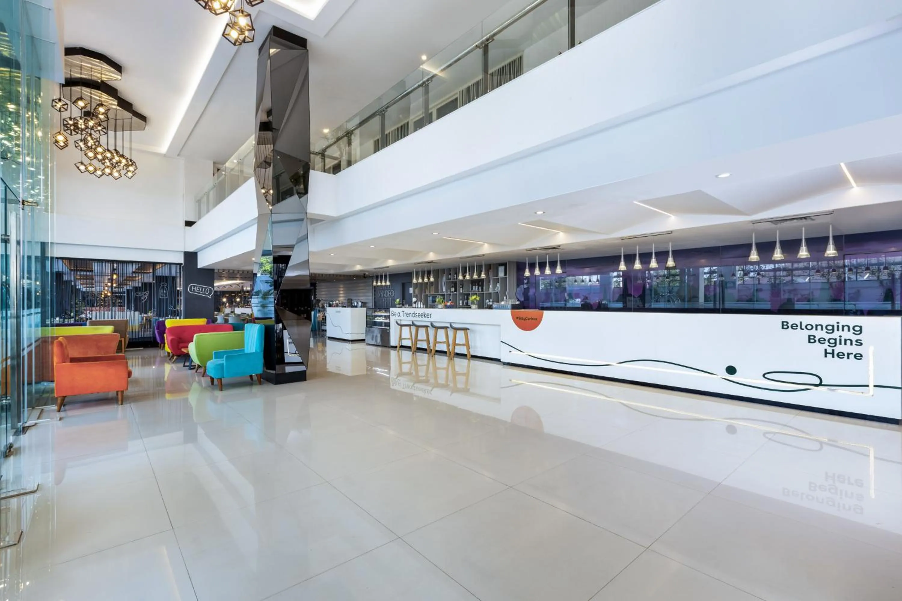 Lobby or reception in INNSiDE by Meliá Yogyakarta