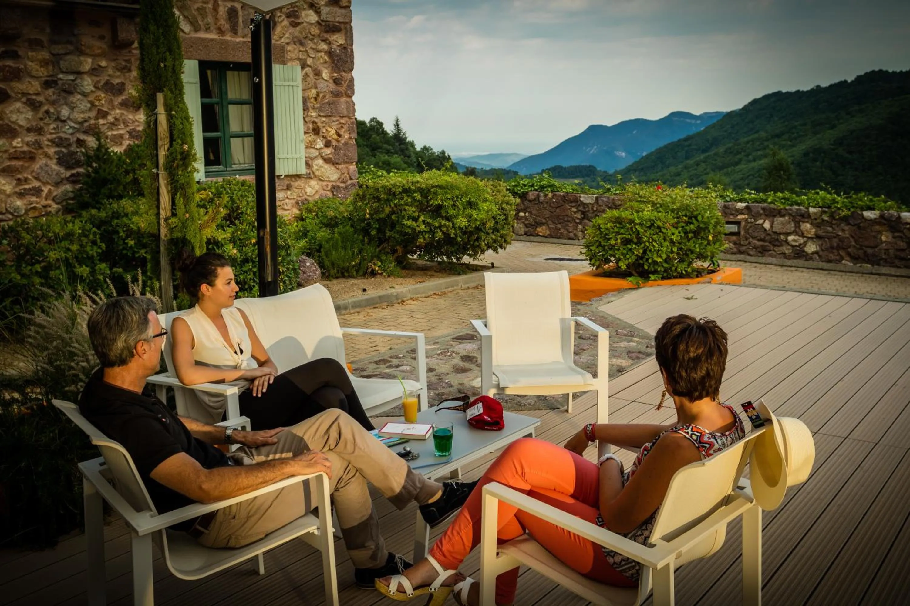 Patio in Le Domaine de Falgos Golf & Spa