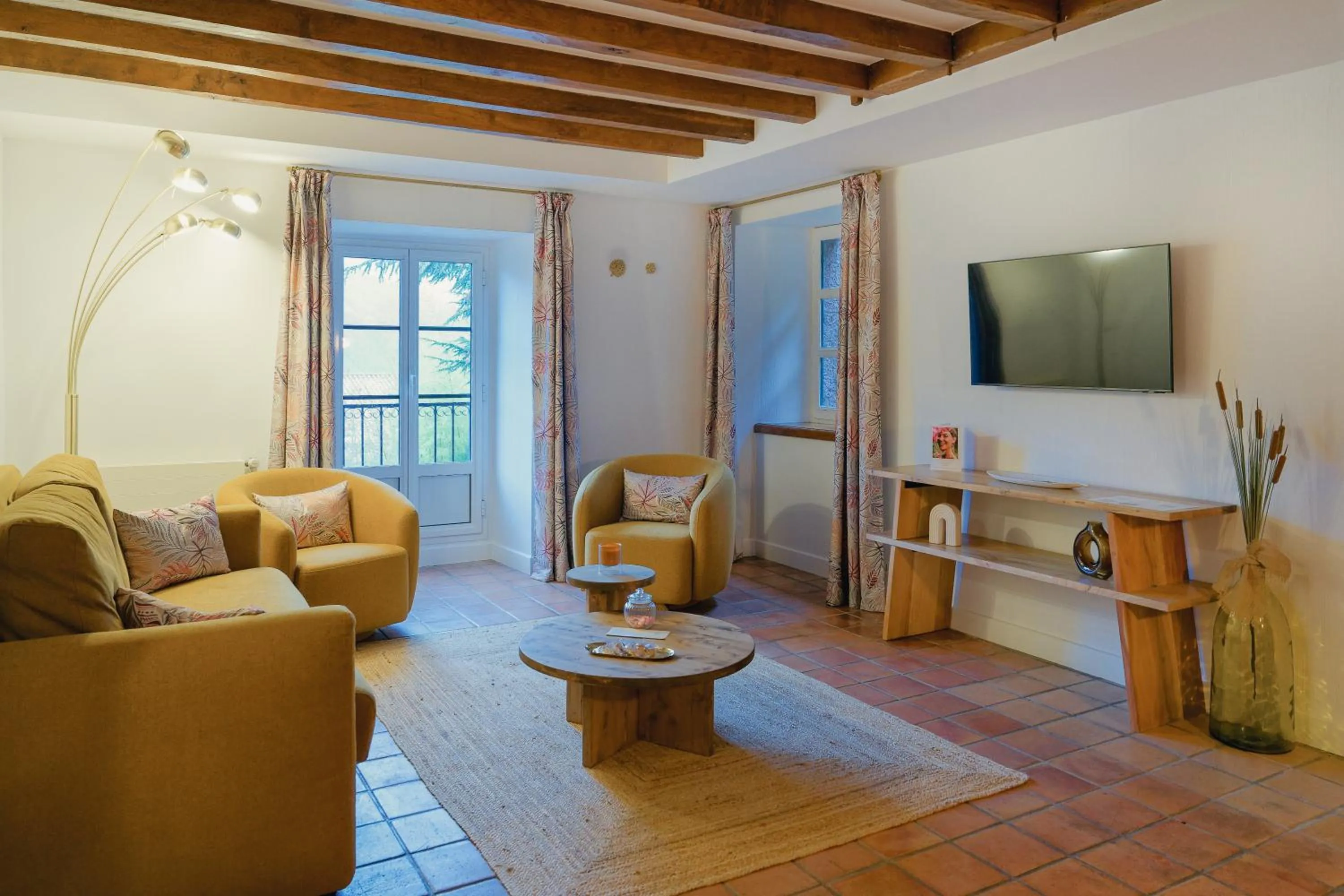 Living room in Le Domaine de Falgos Golf & Spa