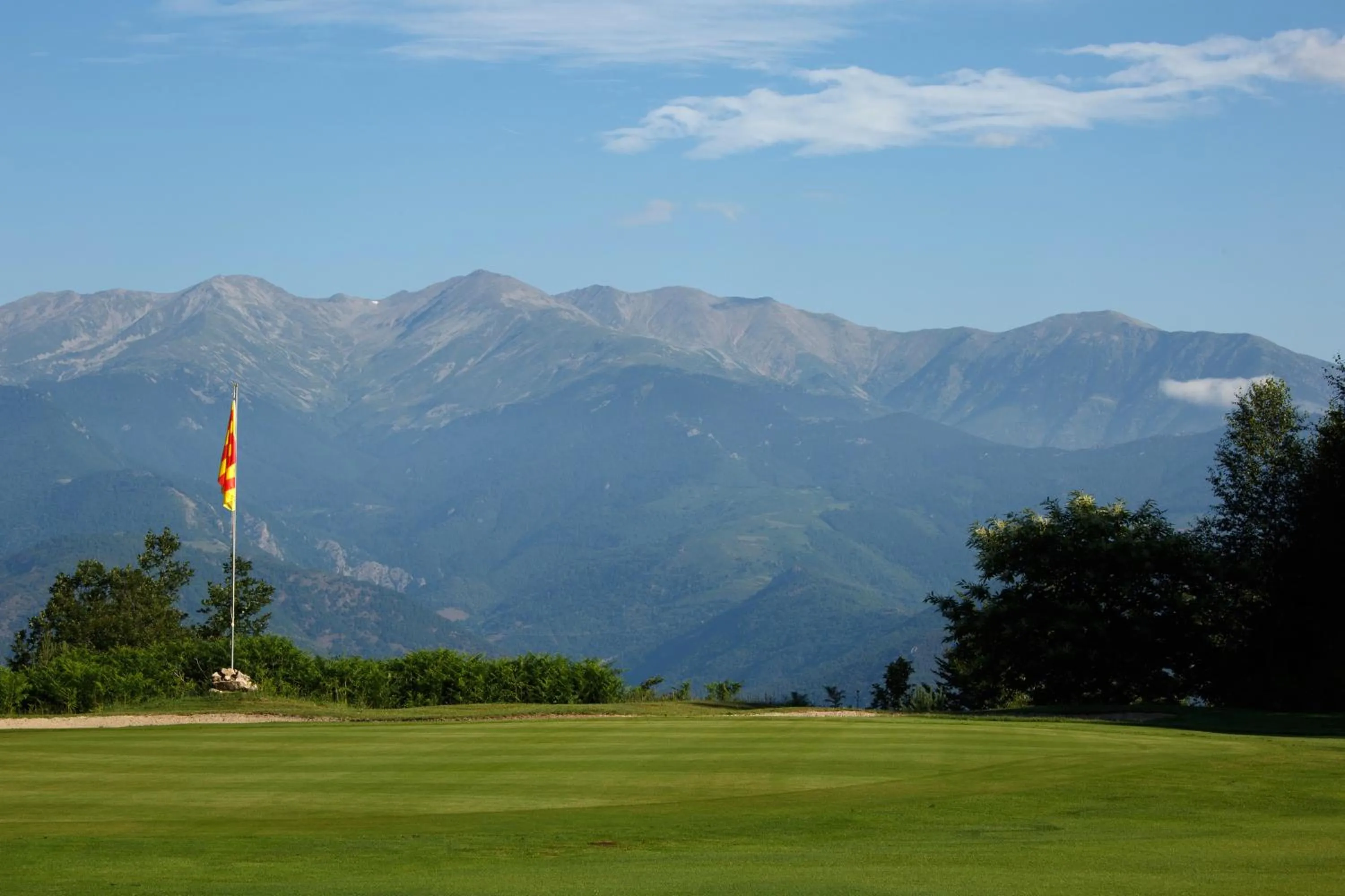 Golfcourse in Le Domaine de Falgos Golf & Spa