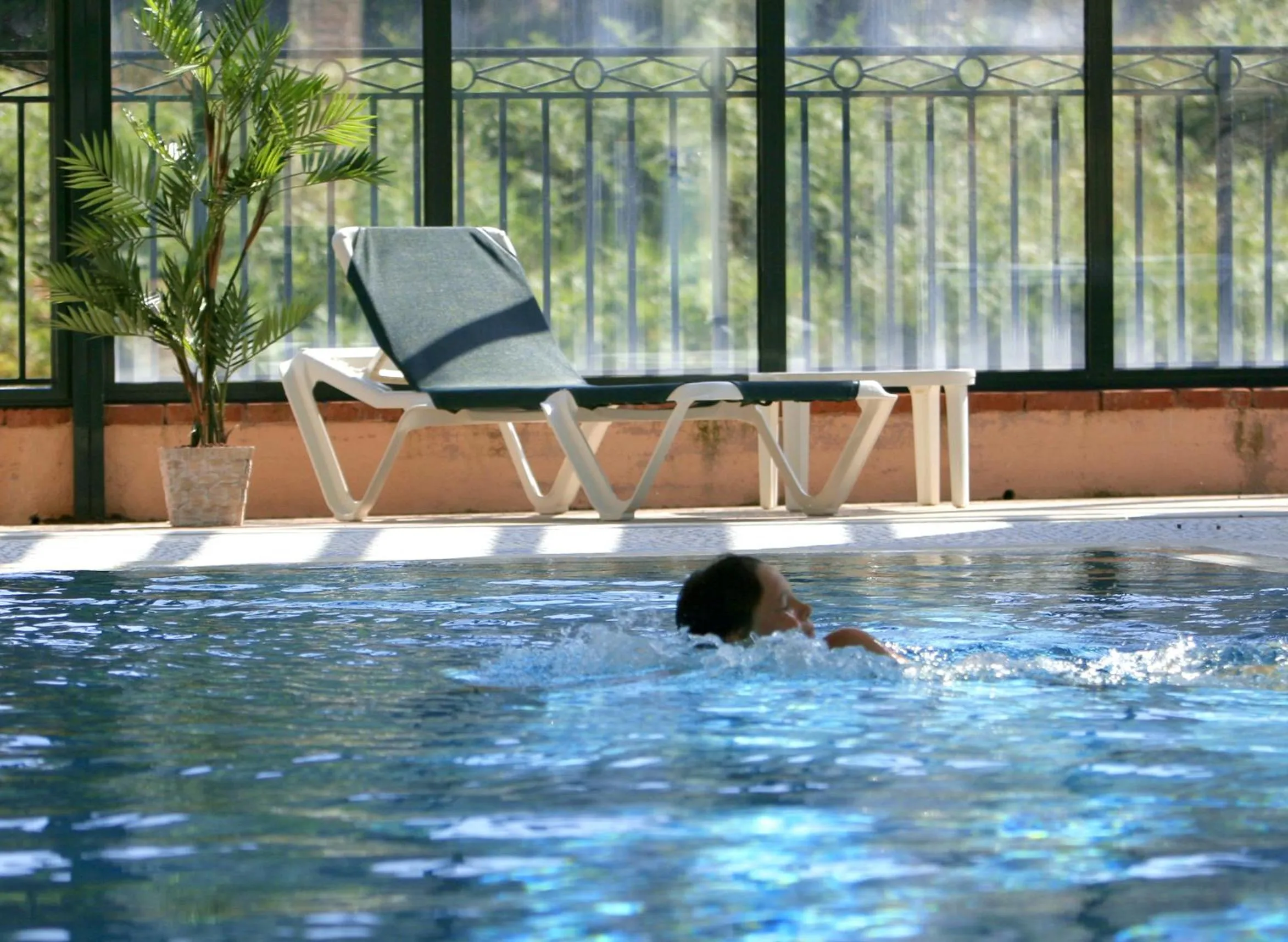 Swimming pool in Le Domaine de Falgos Golf & Spa