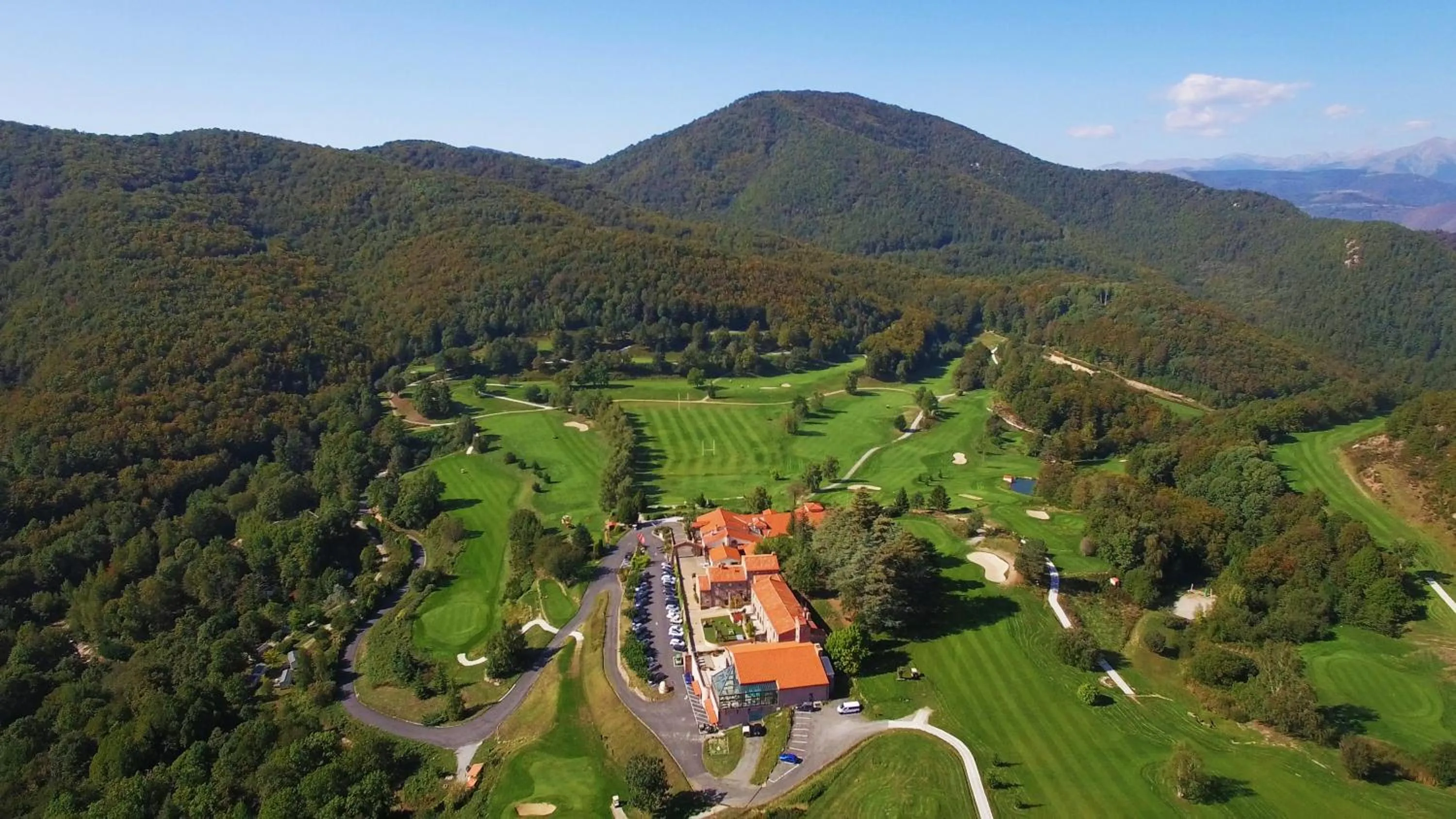 Bird's eye view in Le Domaine de Falgos Golf & Spa