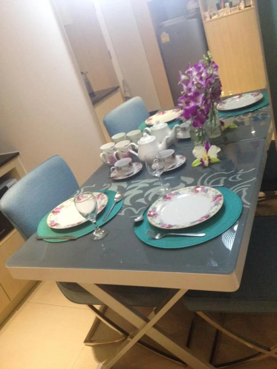 Dining area in Grande Caribbean Resort 17th floor by Bell-Turner