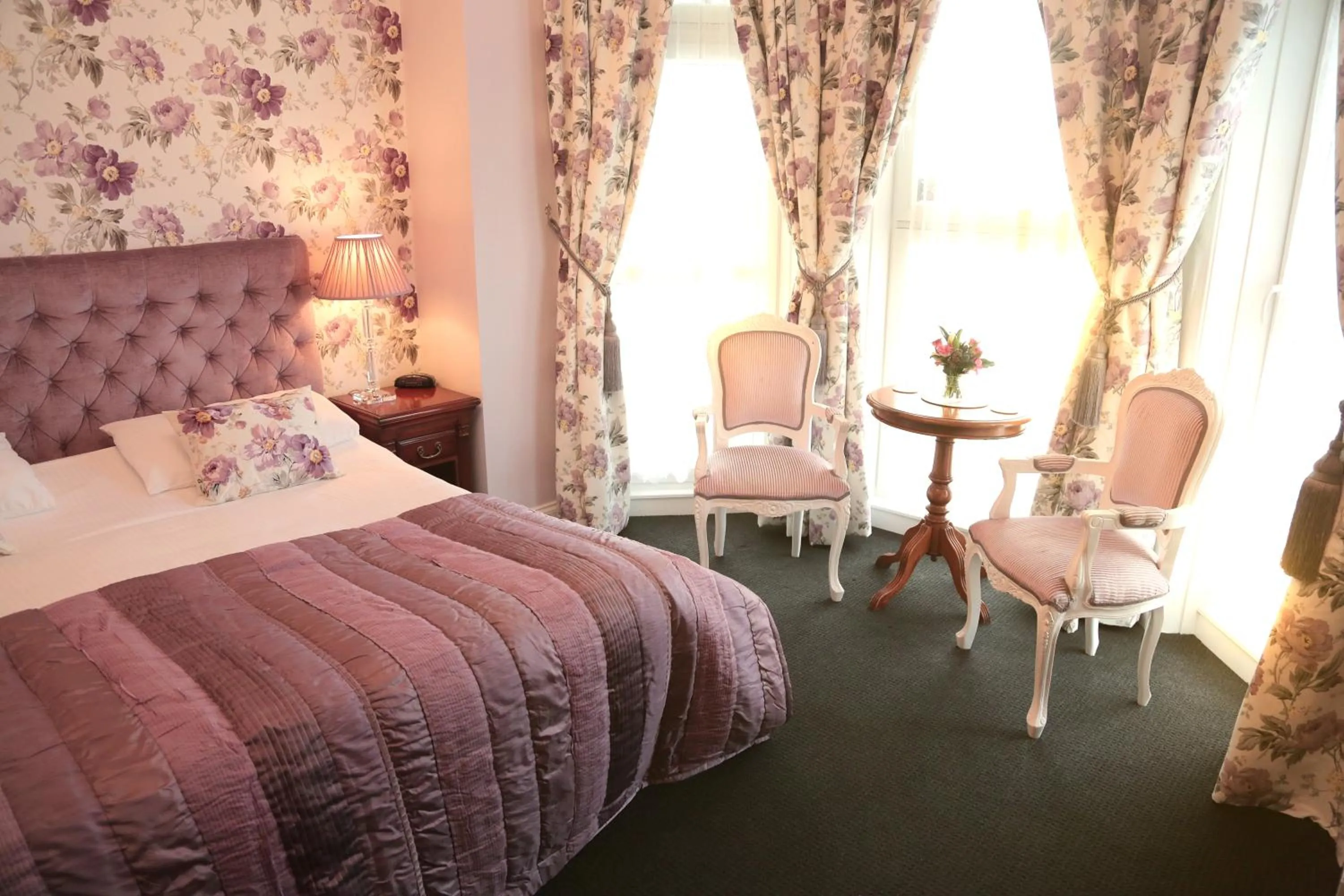 Decorative detail, Bed in East Beach Hotel