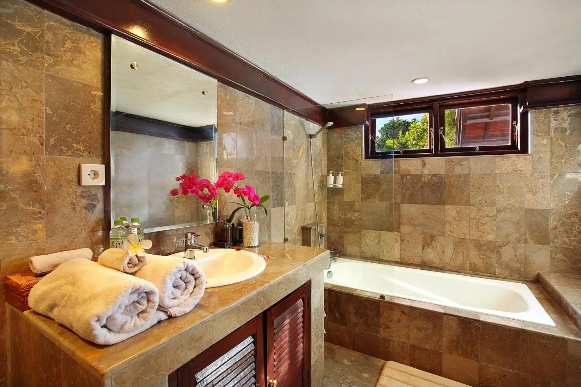 Bathroom in Alysha Villa Seminyak Beachside By Bali Asia Villa