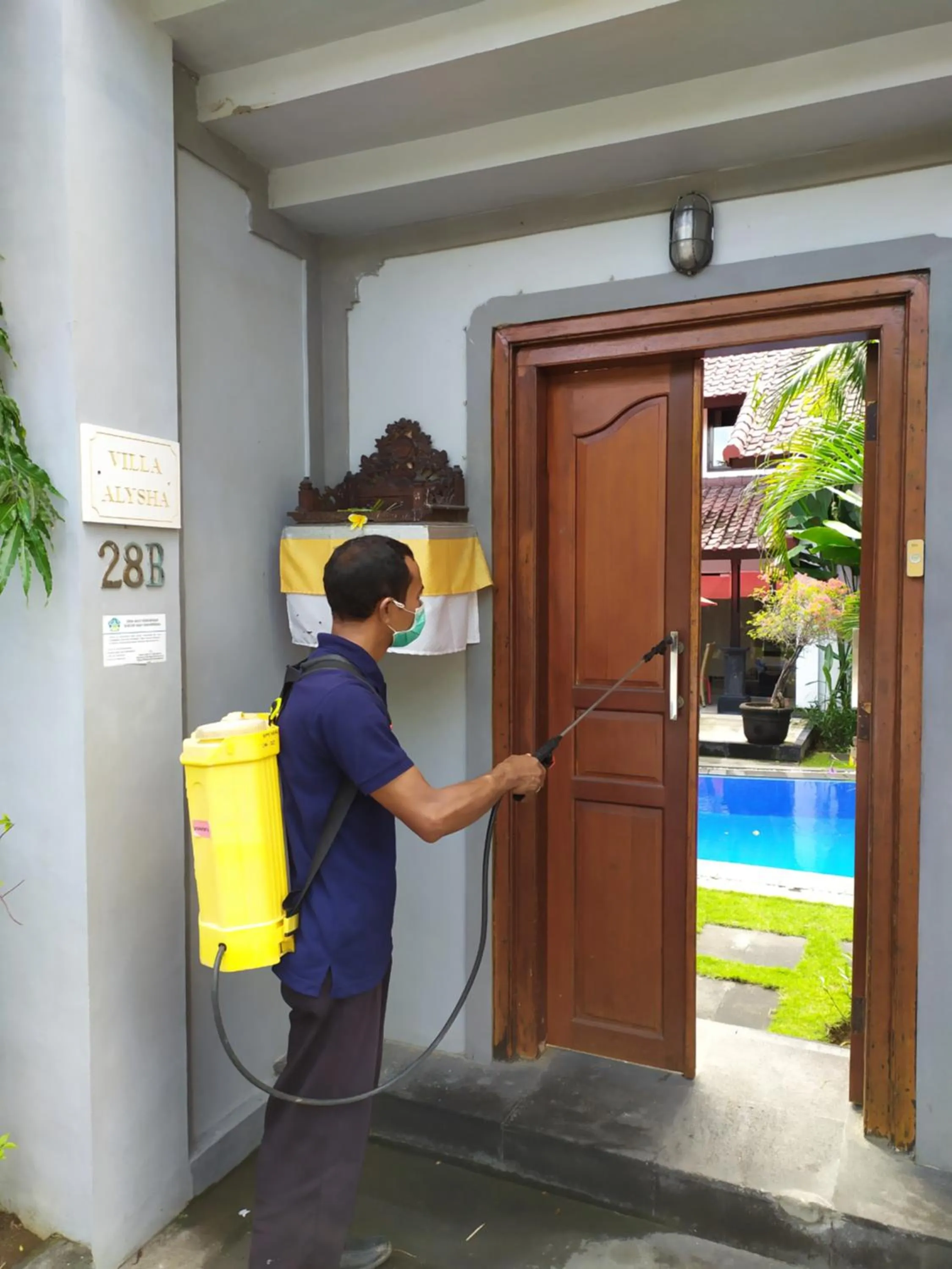 Staff in Alysha Villa Seminyak Beachside By Bali Asia Villa