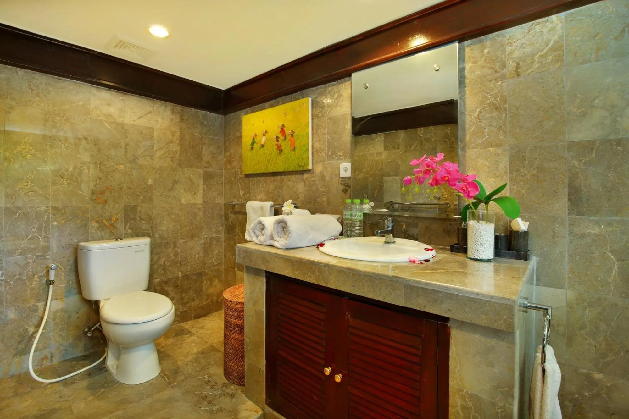 Toilet in Alysha Villa Seminyak Beachside By Bali Asia Villa