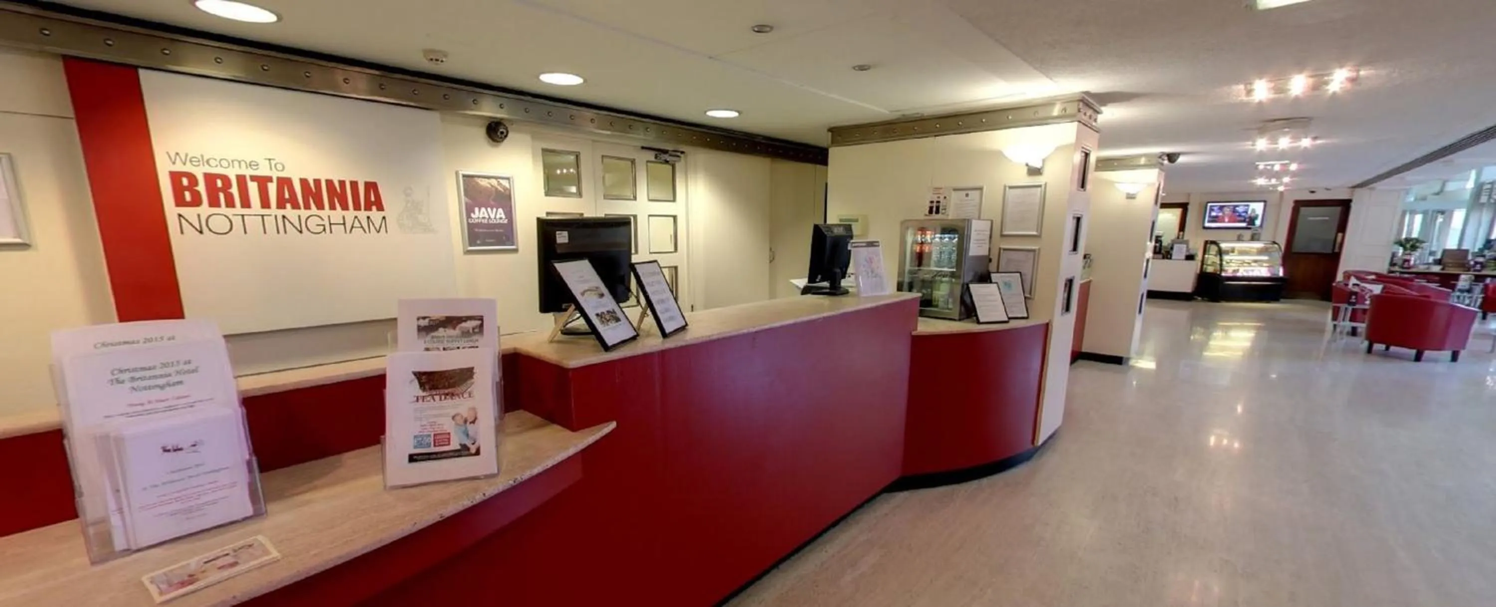 Lobby or reception in The Britannia Nottingham Hotel