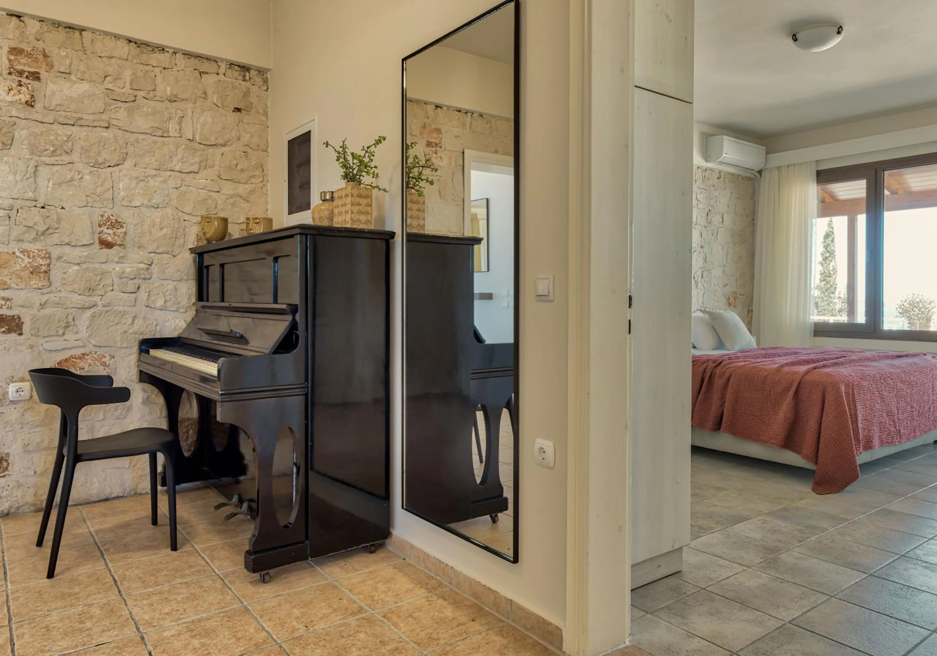 Decorative detail, Bed in Ananta Blue Residence