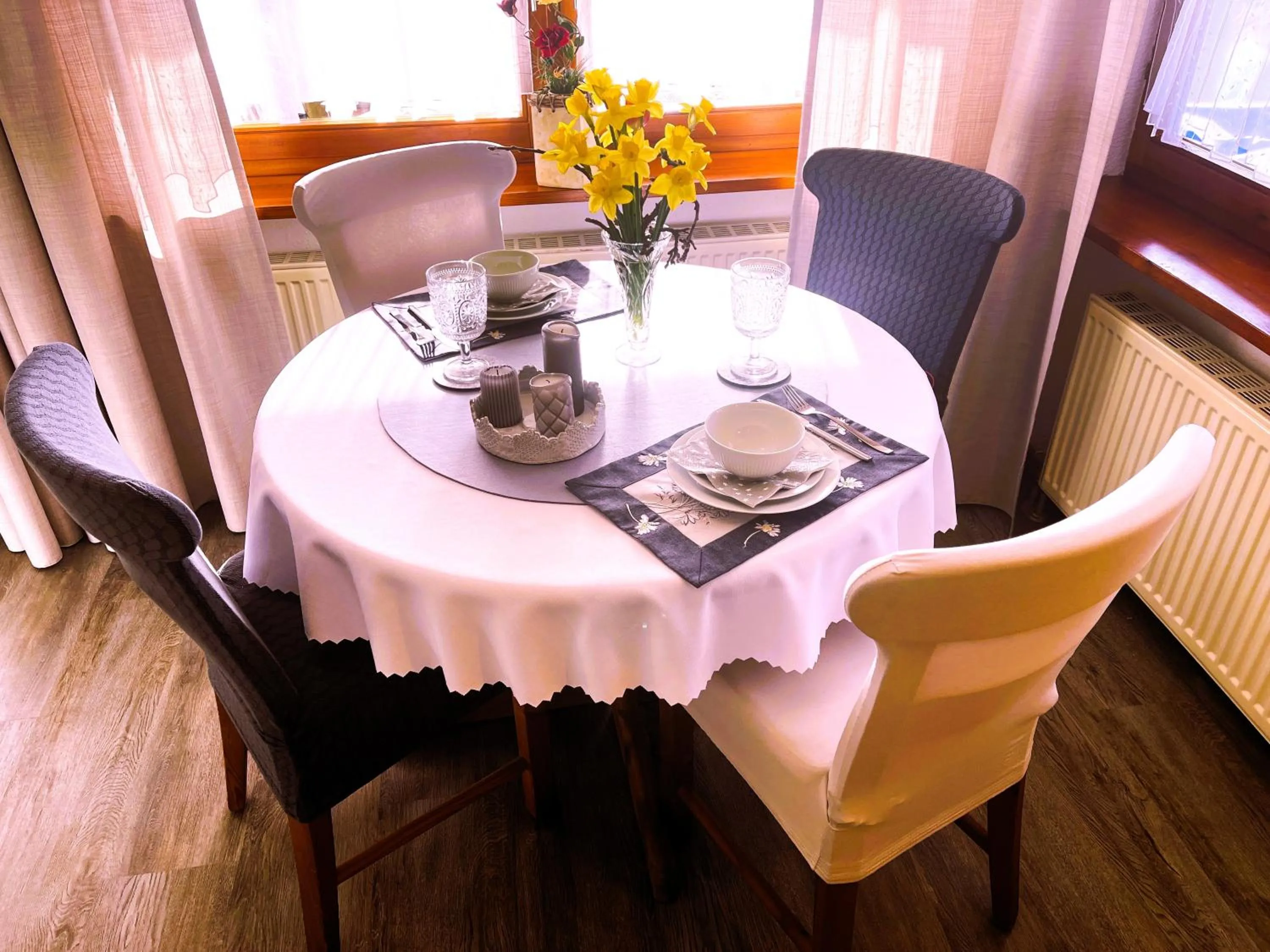 Dining area in Ferienwohnung Angelika