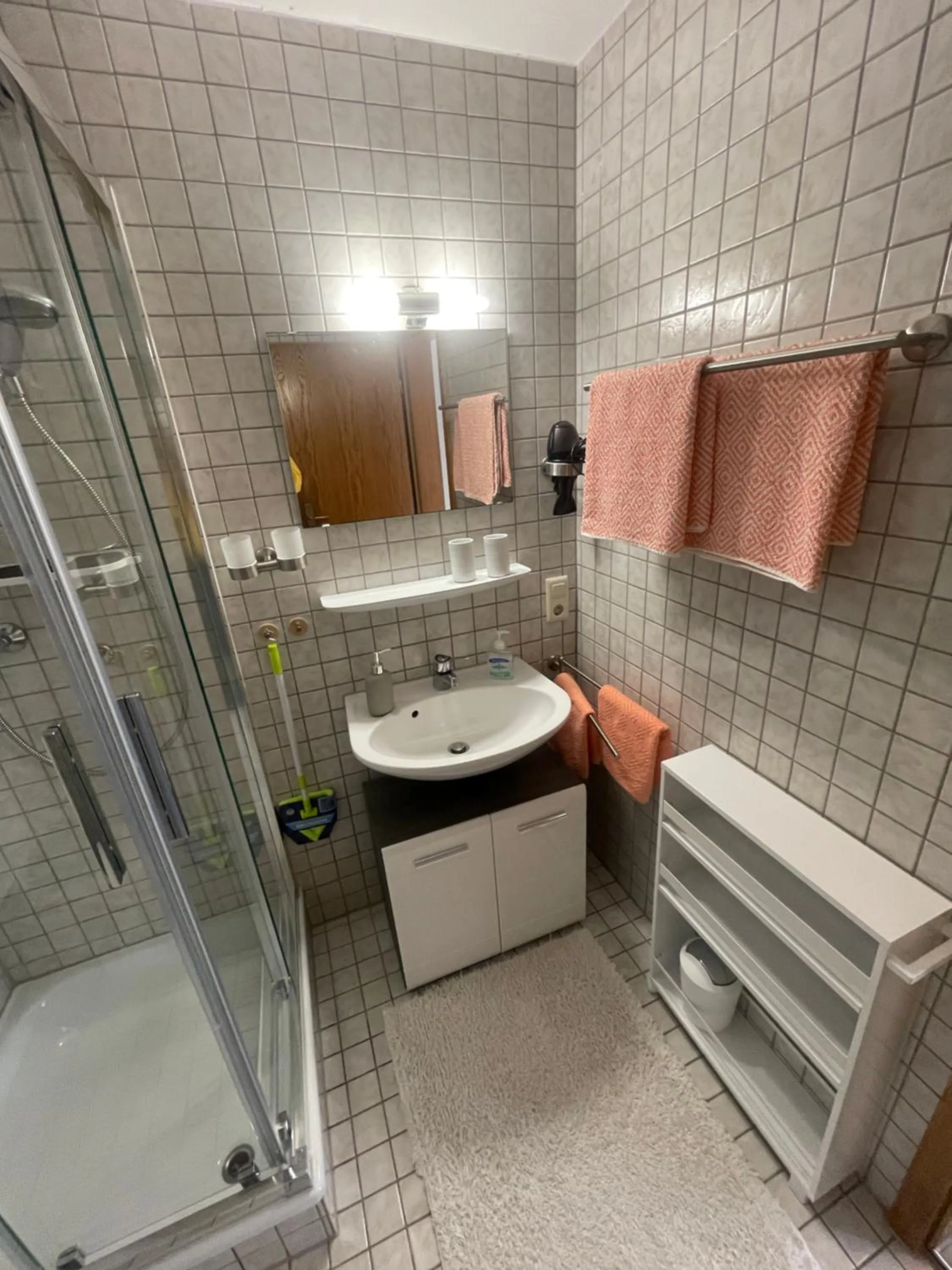 Bathroom in Ferienwohnung Angelika