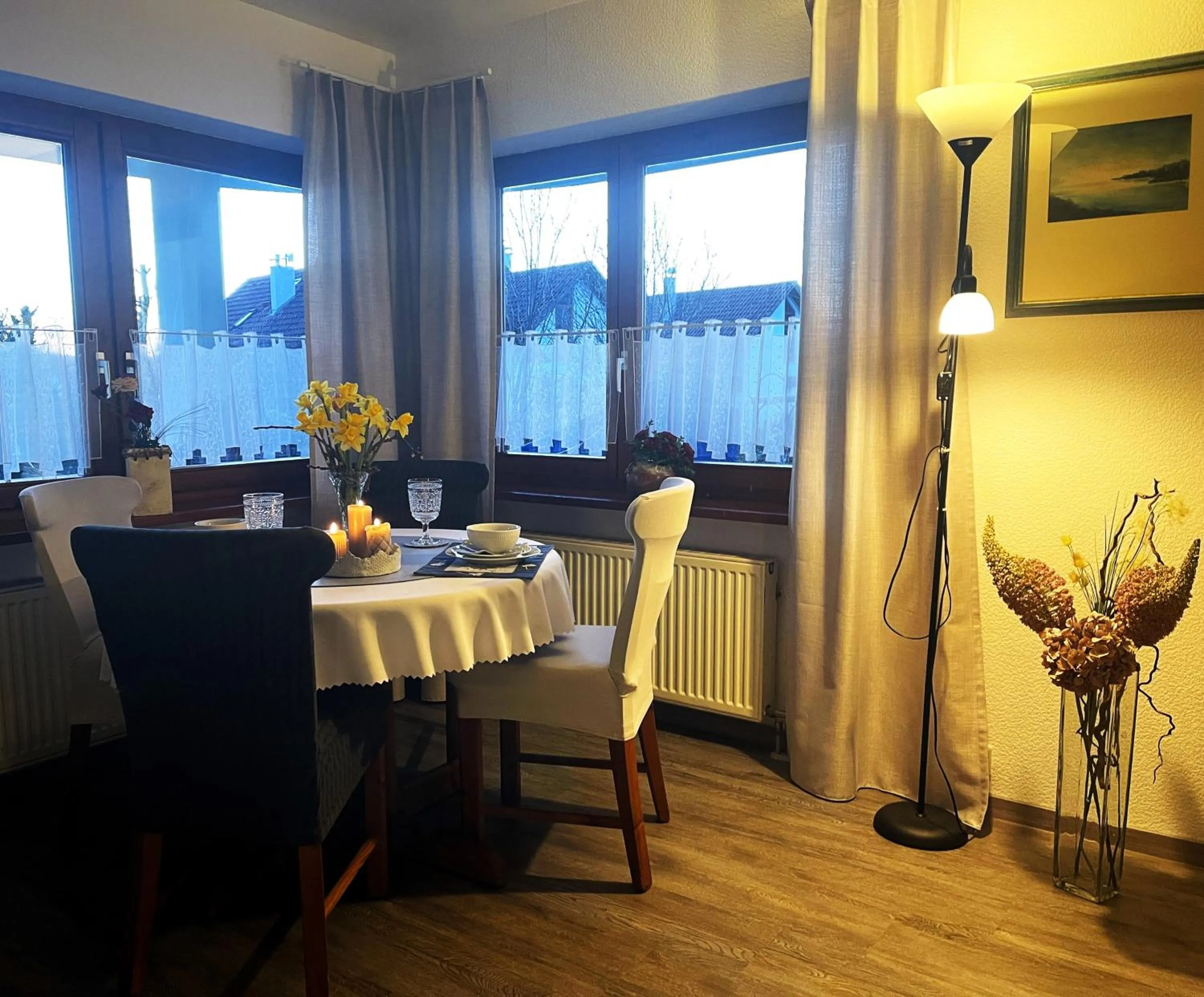 Seating area in Ferienwohnung Angelika