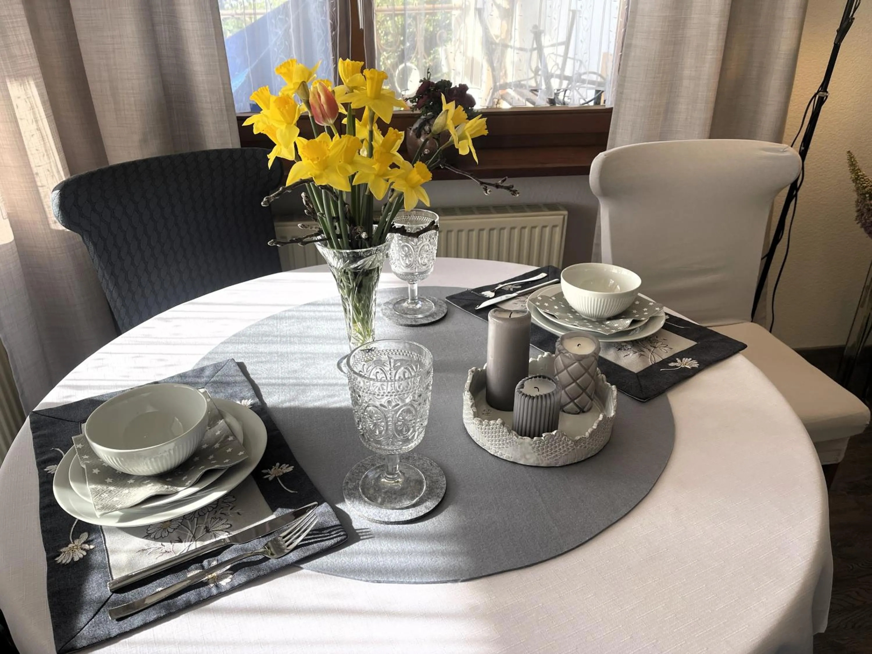 Dining area in Ferienwohnung Angelika