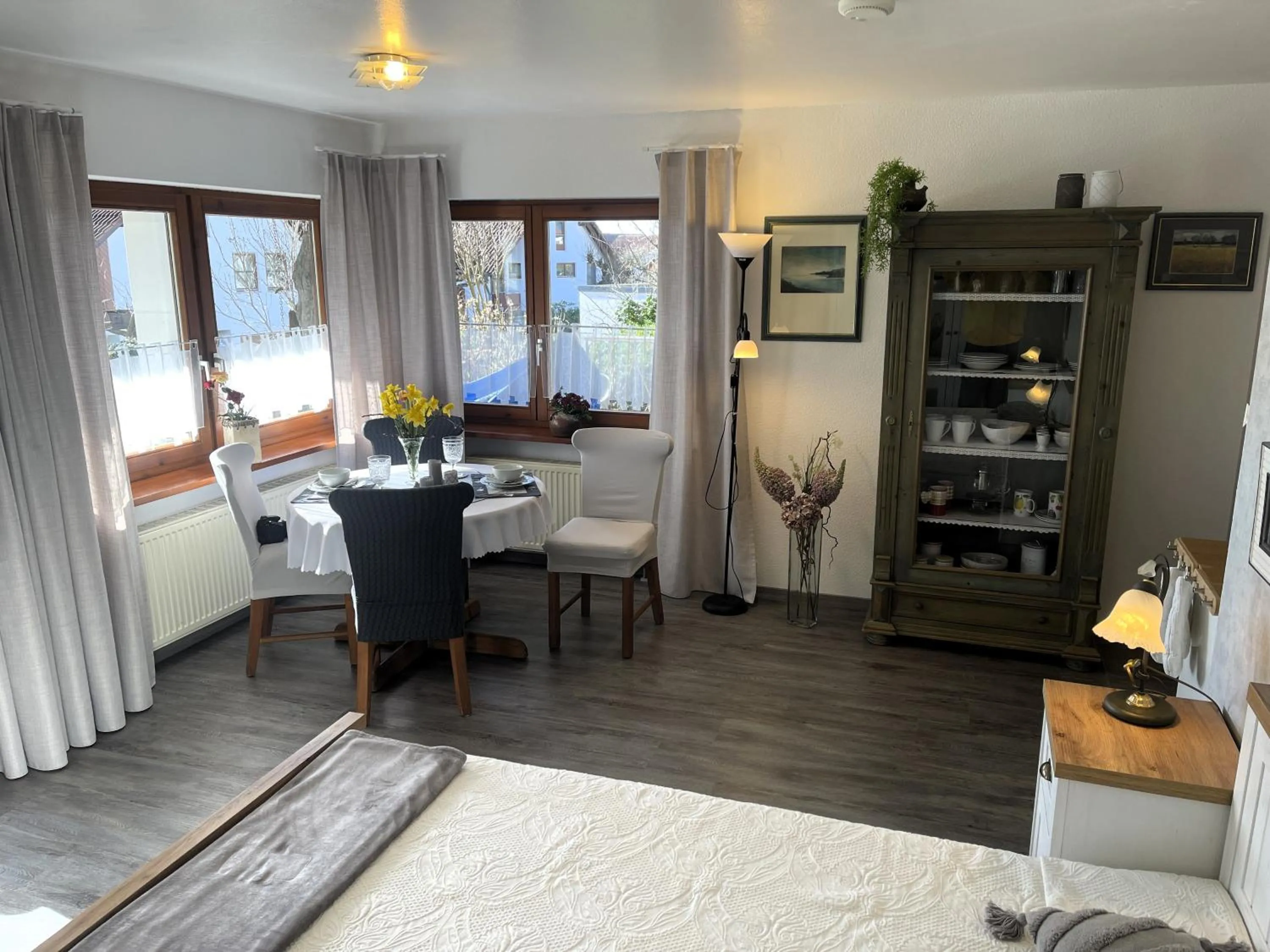 Dining area in Ferienwohnung Angelika