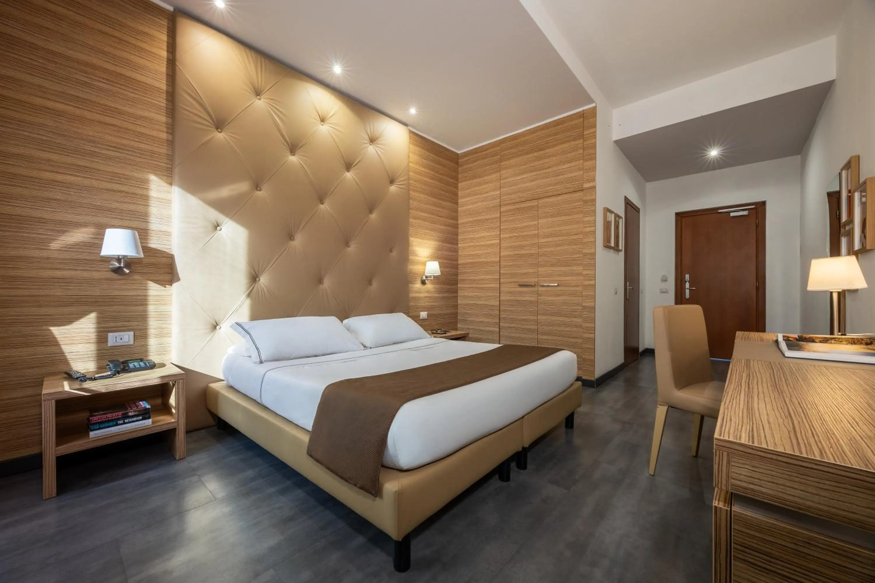 Bed in Phi Hotel Garden Area Roma Eur