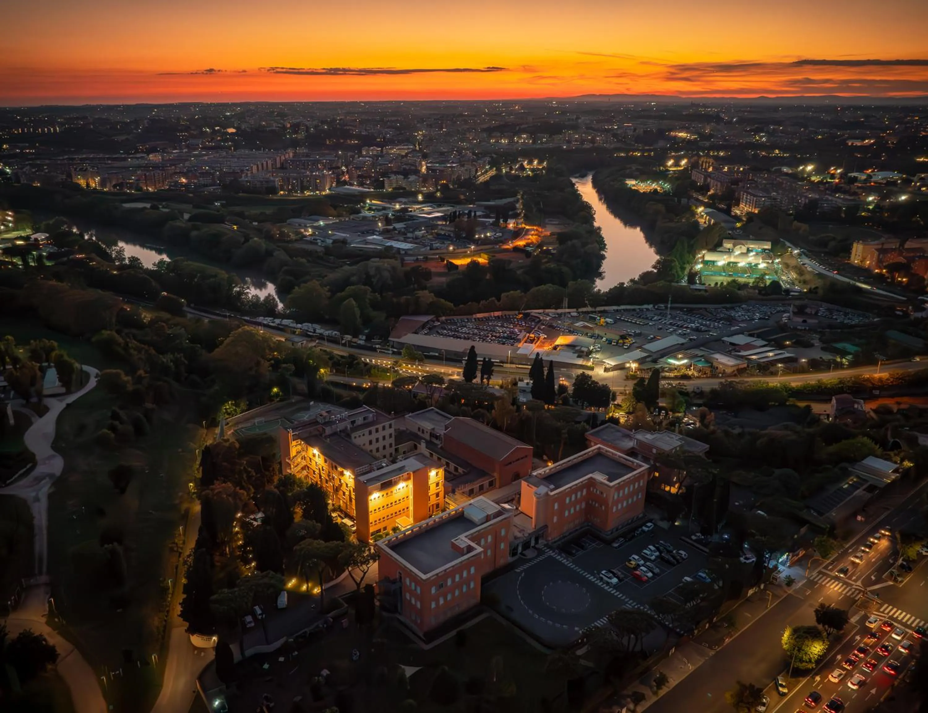 Property building in Phi Hotel Garden Area Roma Eur