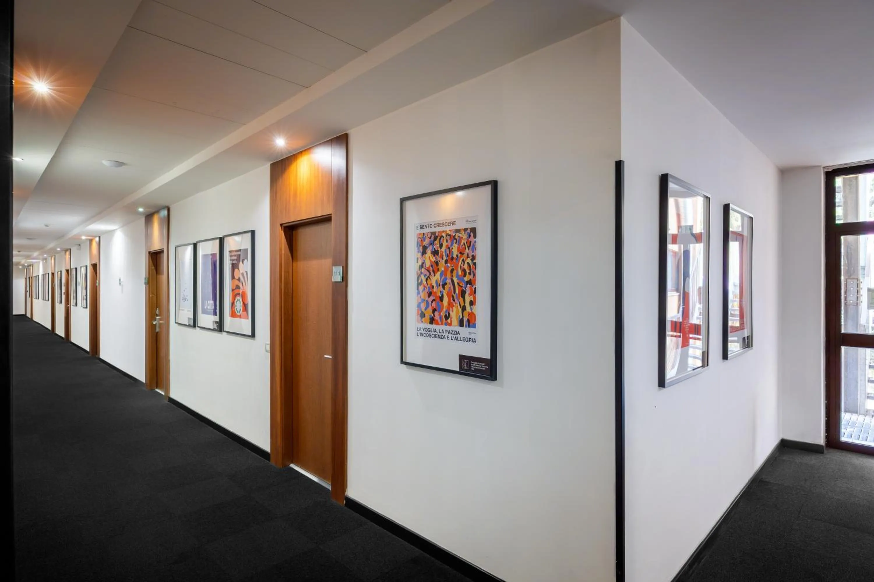 Decorative detail in Phi Hotel Garden Area Roma Eur