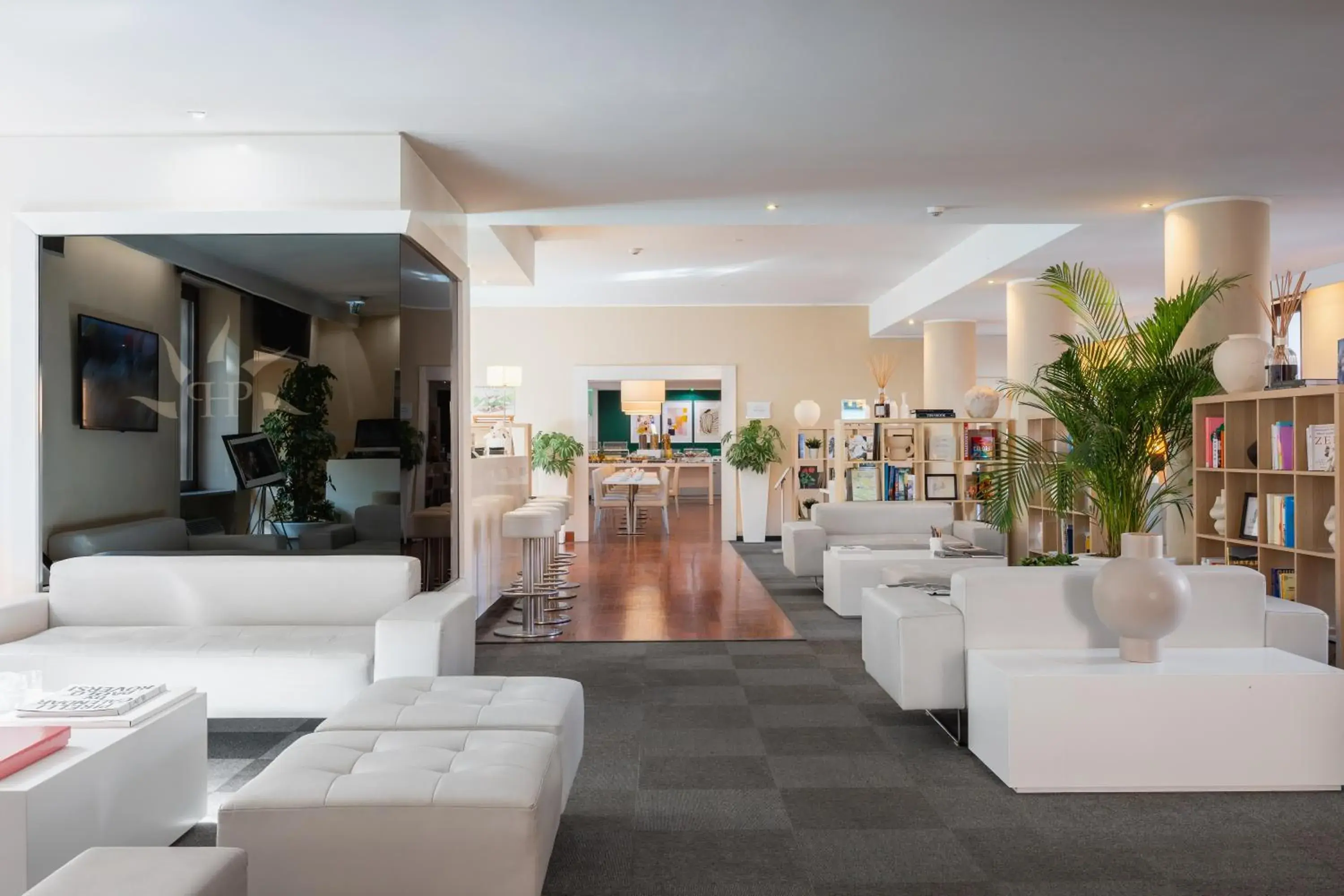 Lobby or reception in Phi Hotel Garden Area Roma Eur Lobby or reception in Phi Hotel Garden Area Roma Eur