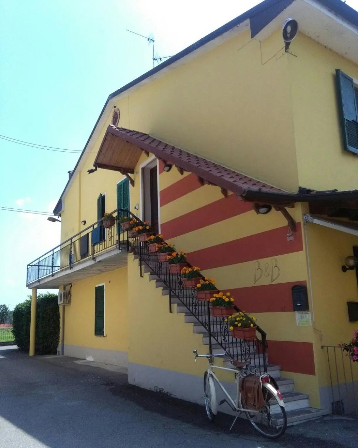 Facade/entrance in B&B CountryHouseAnna