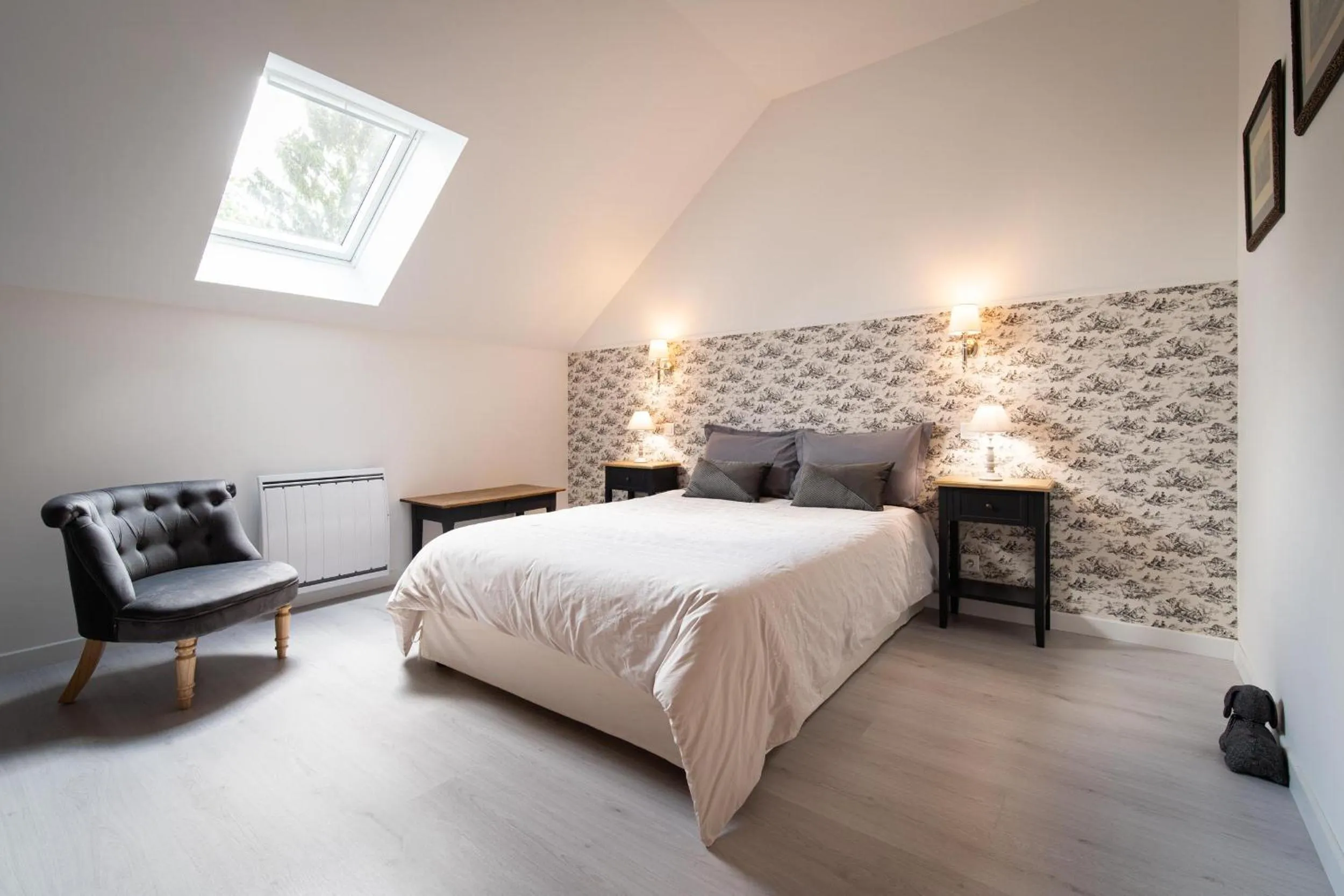 Bedroom, Bed in Le Clos de La Rousselière B and B