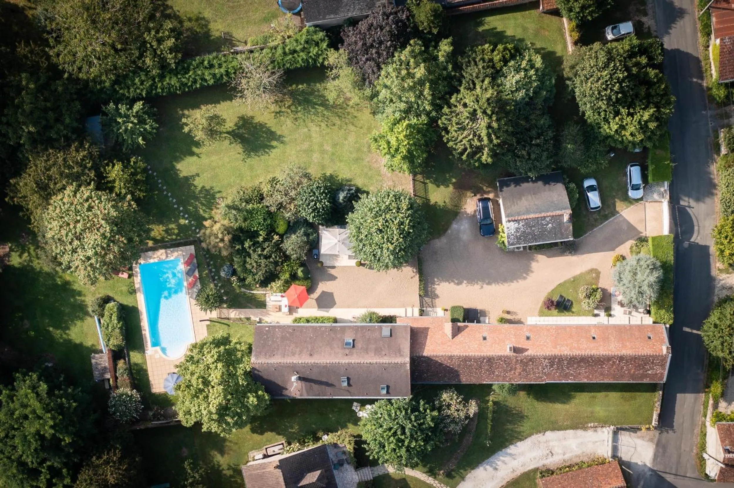 View (from property/room) in Le Clos de La Rousselière B and B