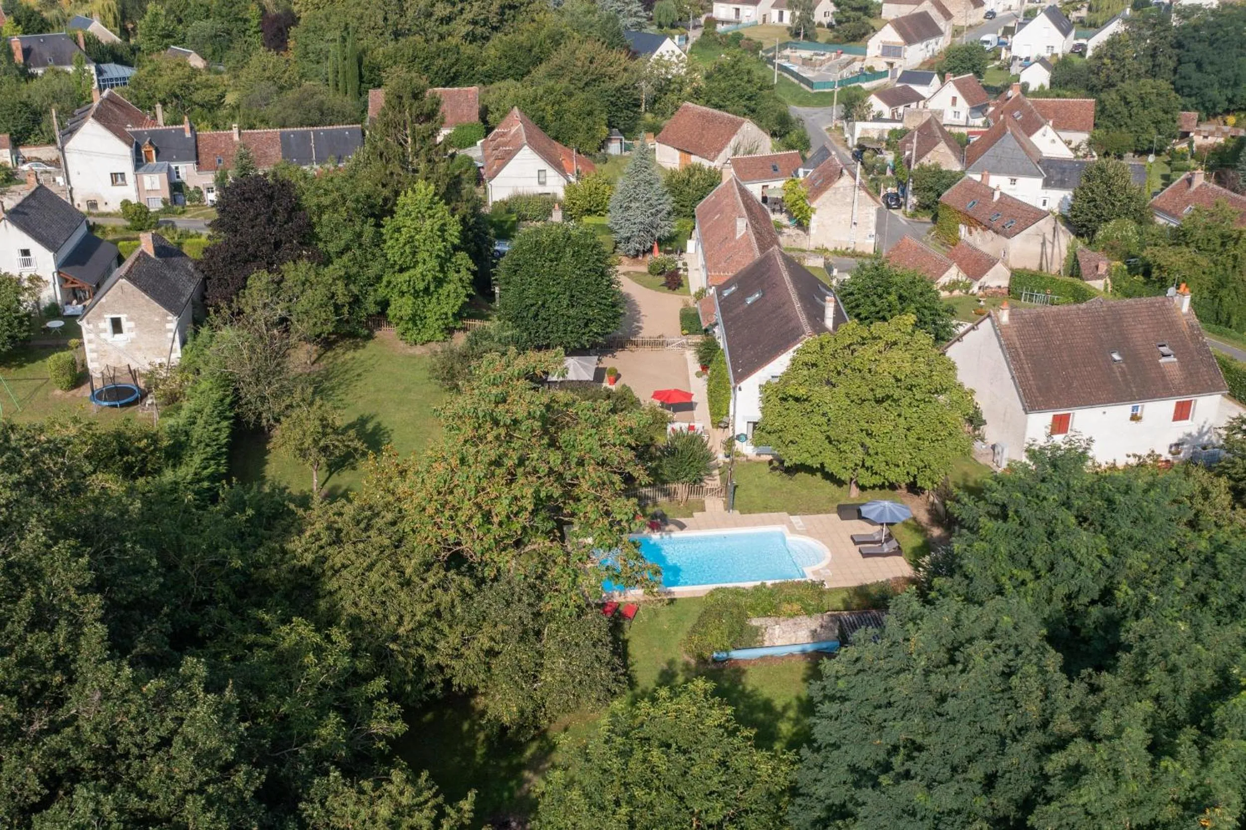 View (from property/room) in Le Clos de La Rousselière B and B