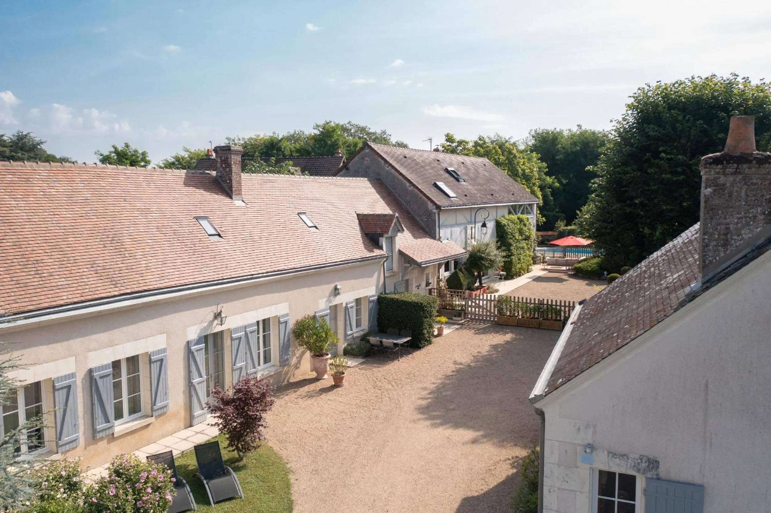 View (from property/room) in Le Clos de La Rousselière B and B