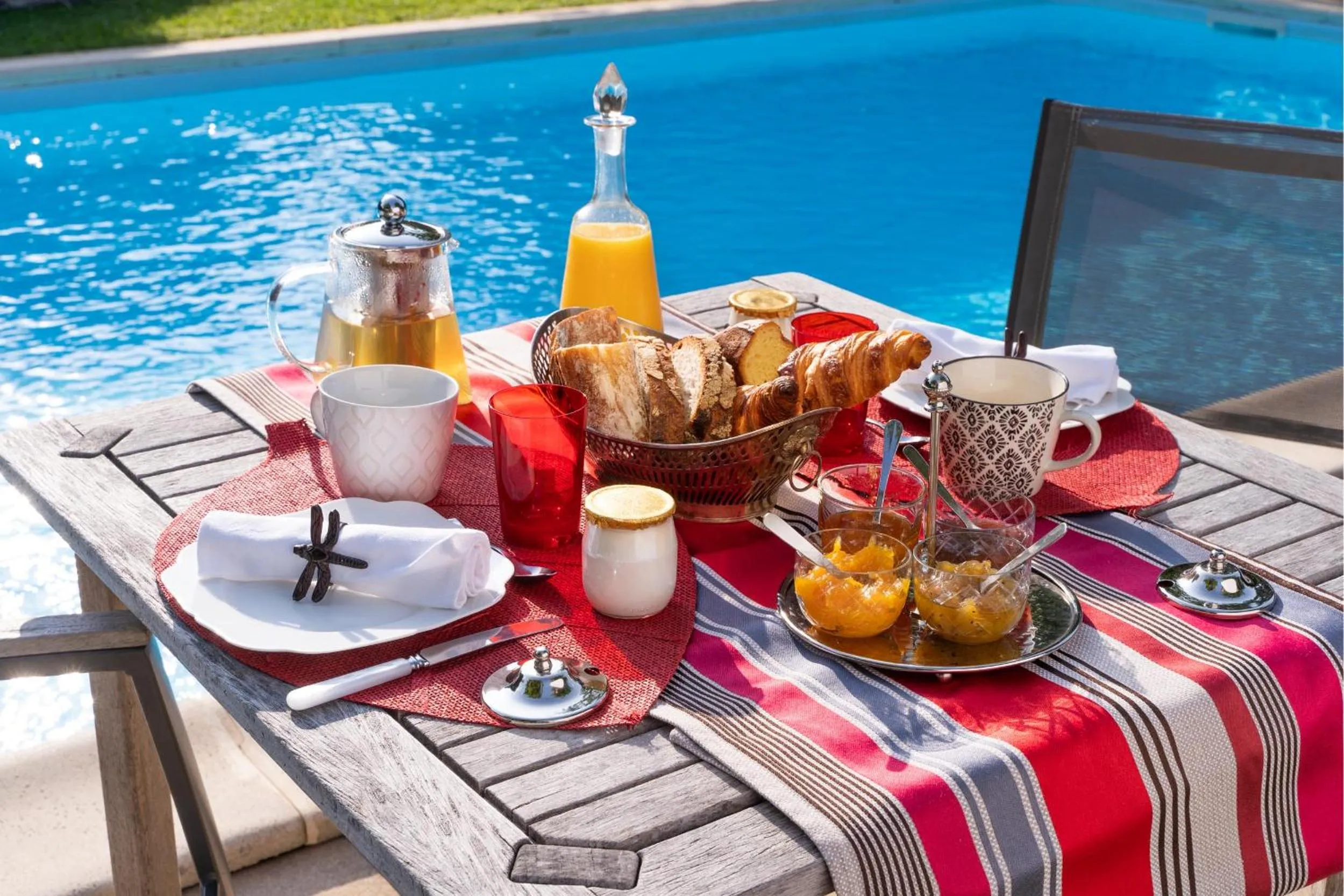 Food and drinks in Le Clos de La Rousselière B and B