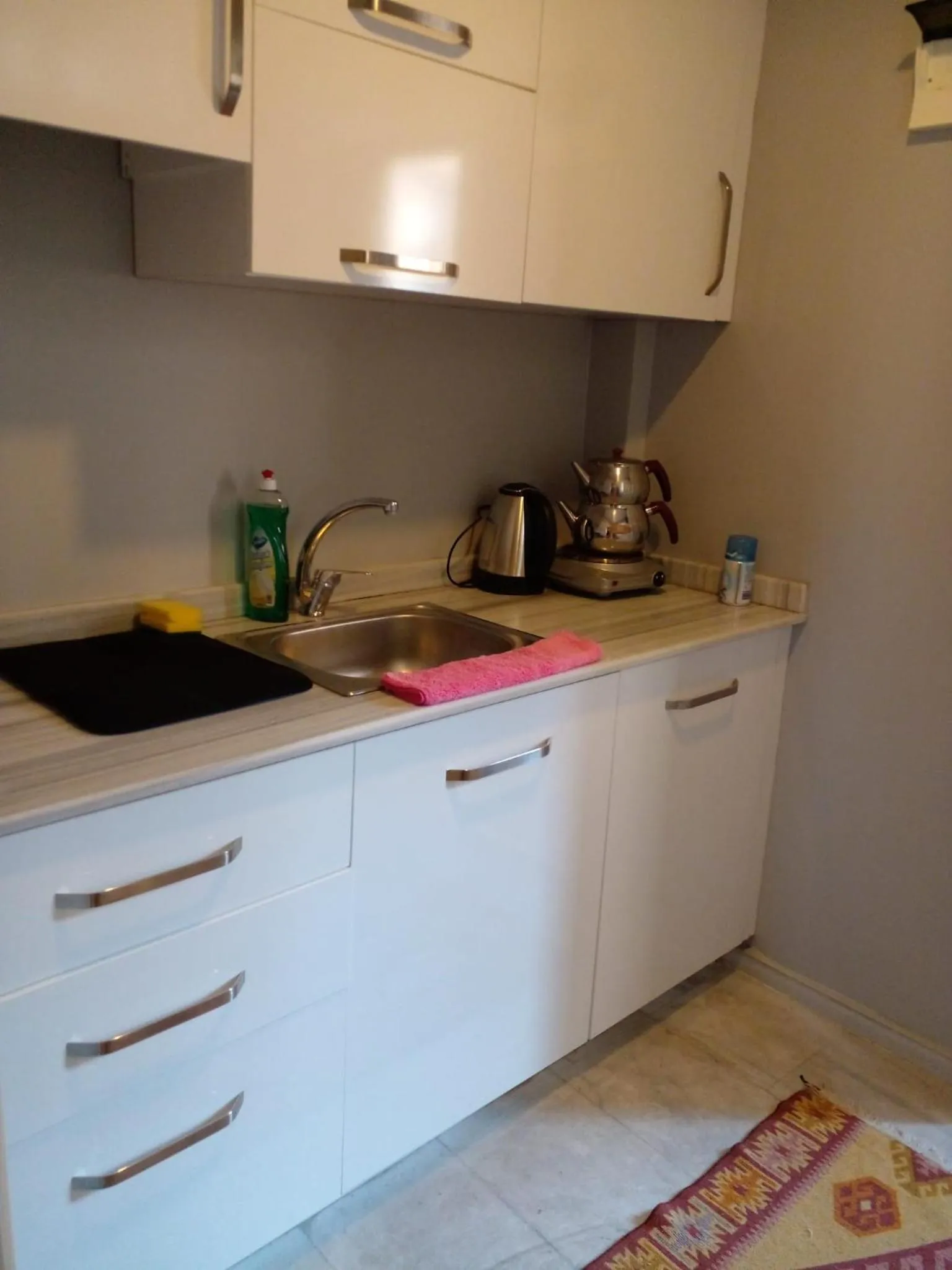 Kitchen or kitchenette in Kaftan Hotel