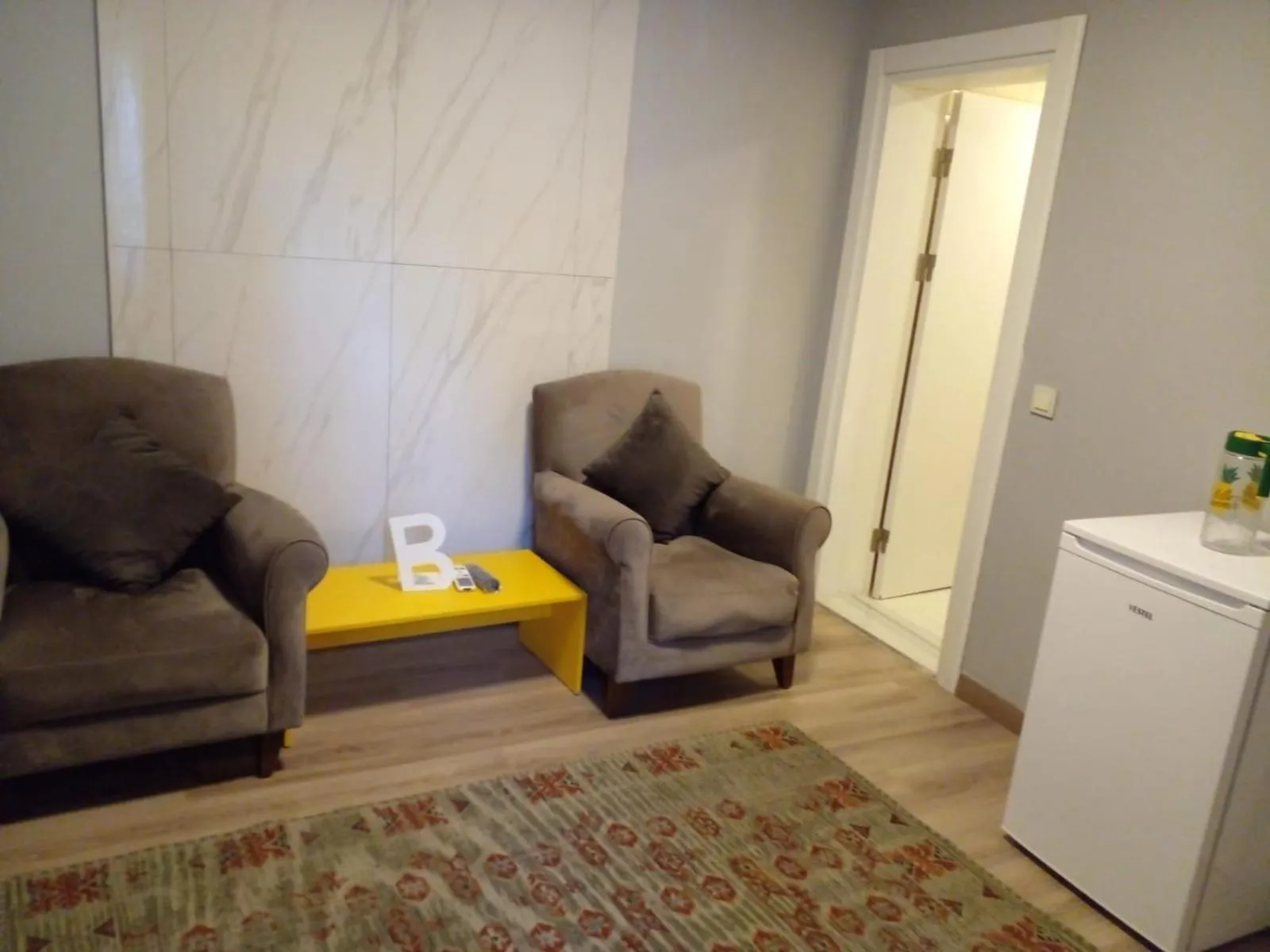 Seating area in Kaftan Hotel