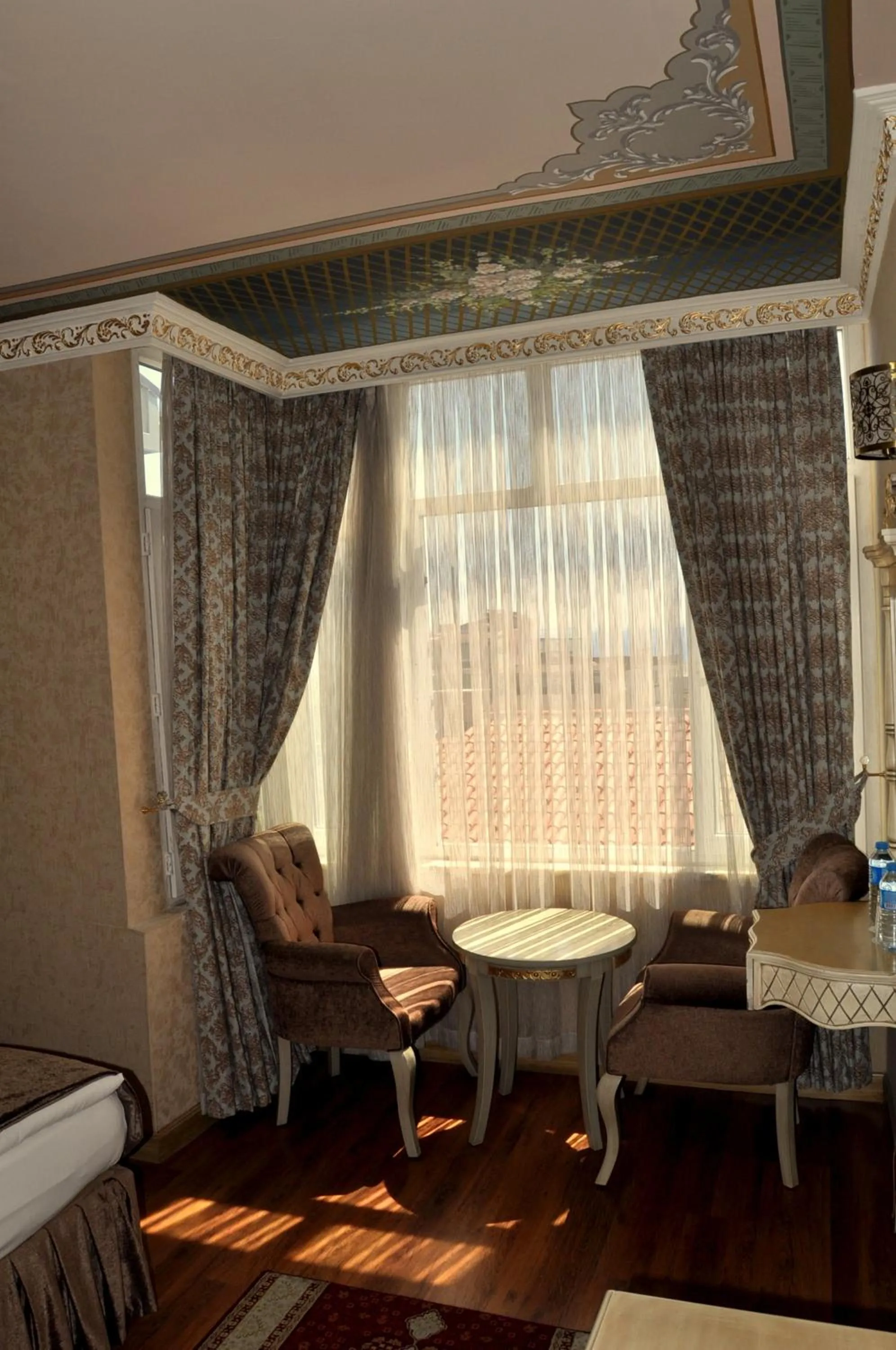 Seating area in Kaftan Hotel