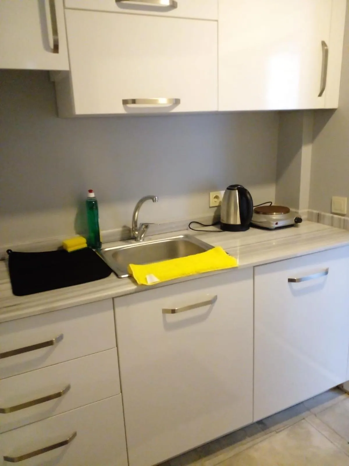 Kitchen or kitchenette in Kaftan Hotel