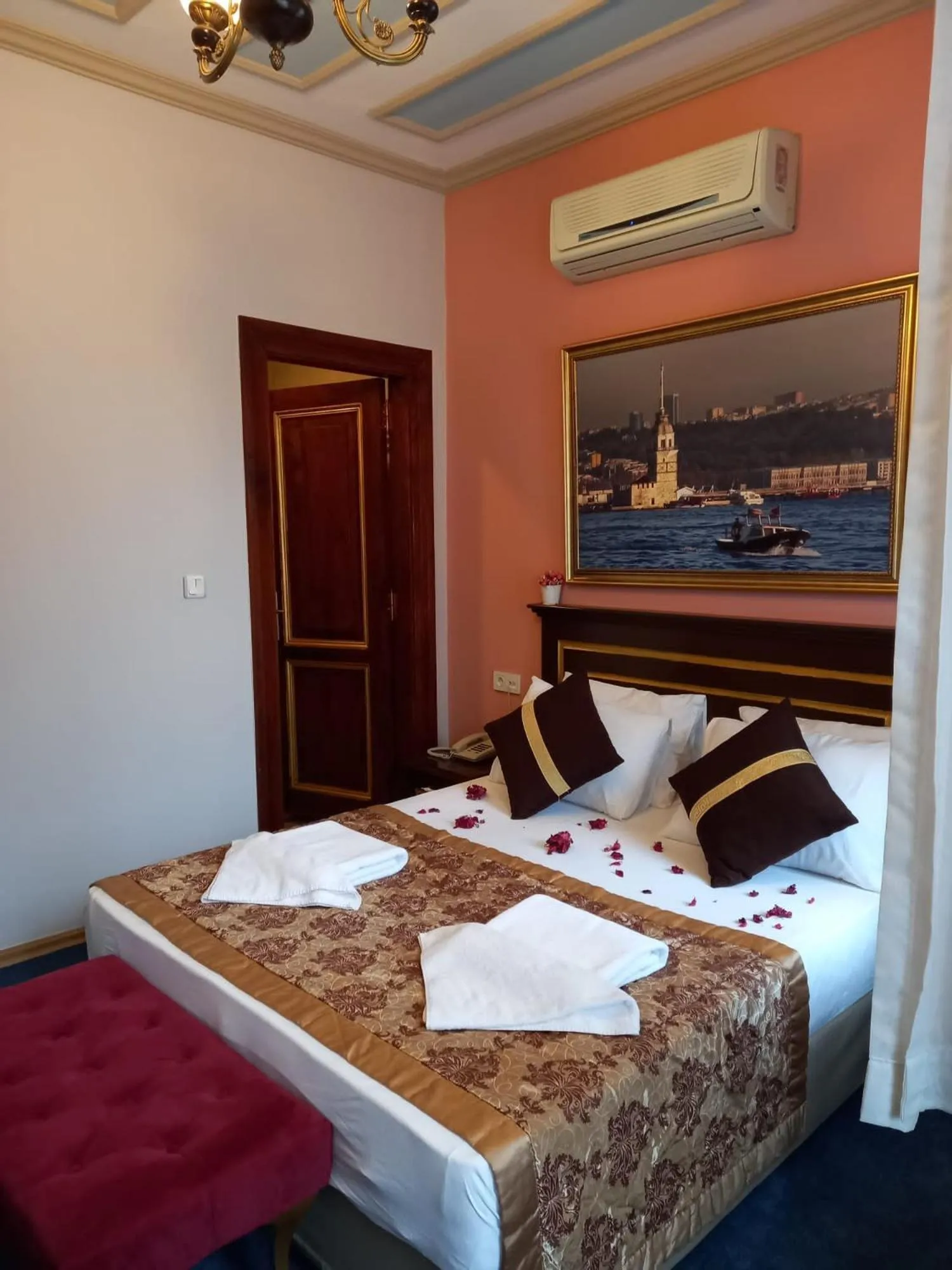 Bedroom, Bed in Emirhan Inn Hotel, Sultanahmet