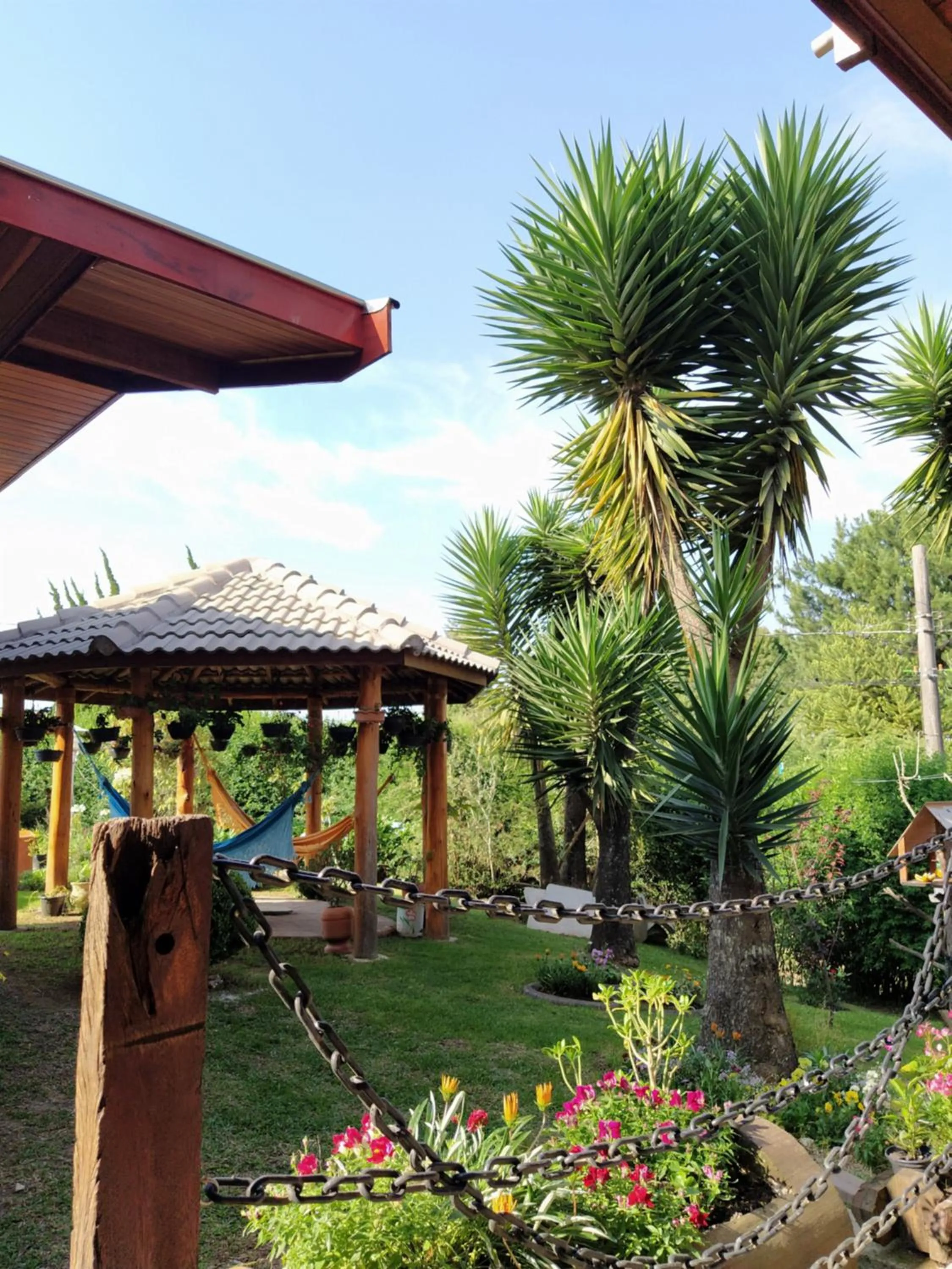 Garden in Pousada Araucária Village