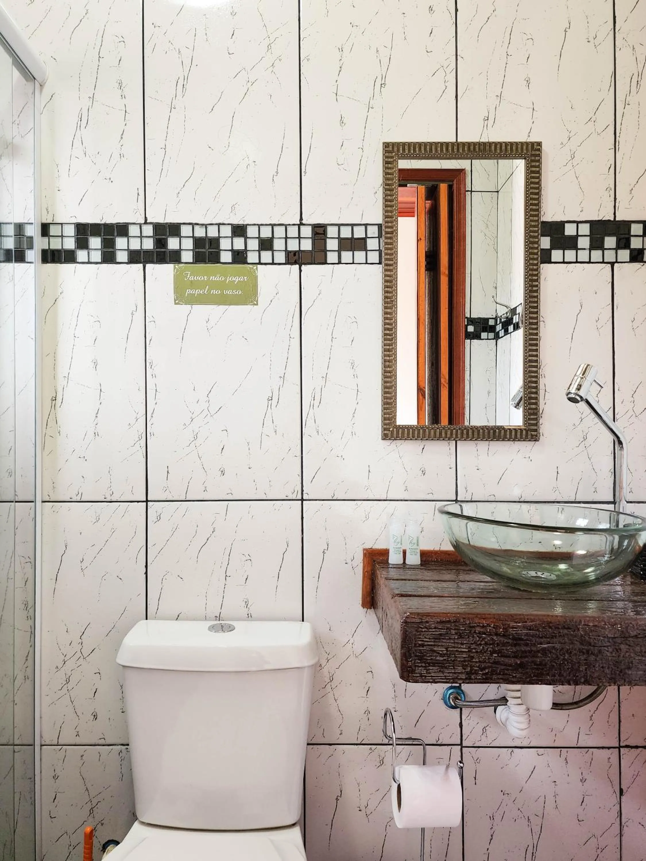Bathroom in Pousada Araucária Village