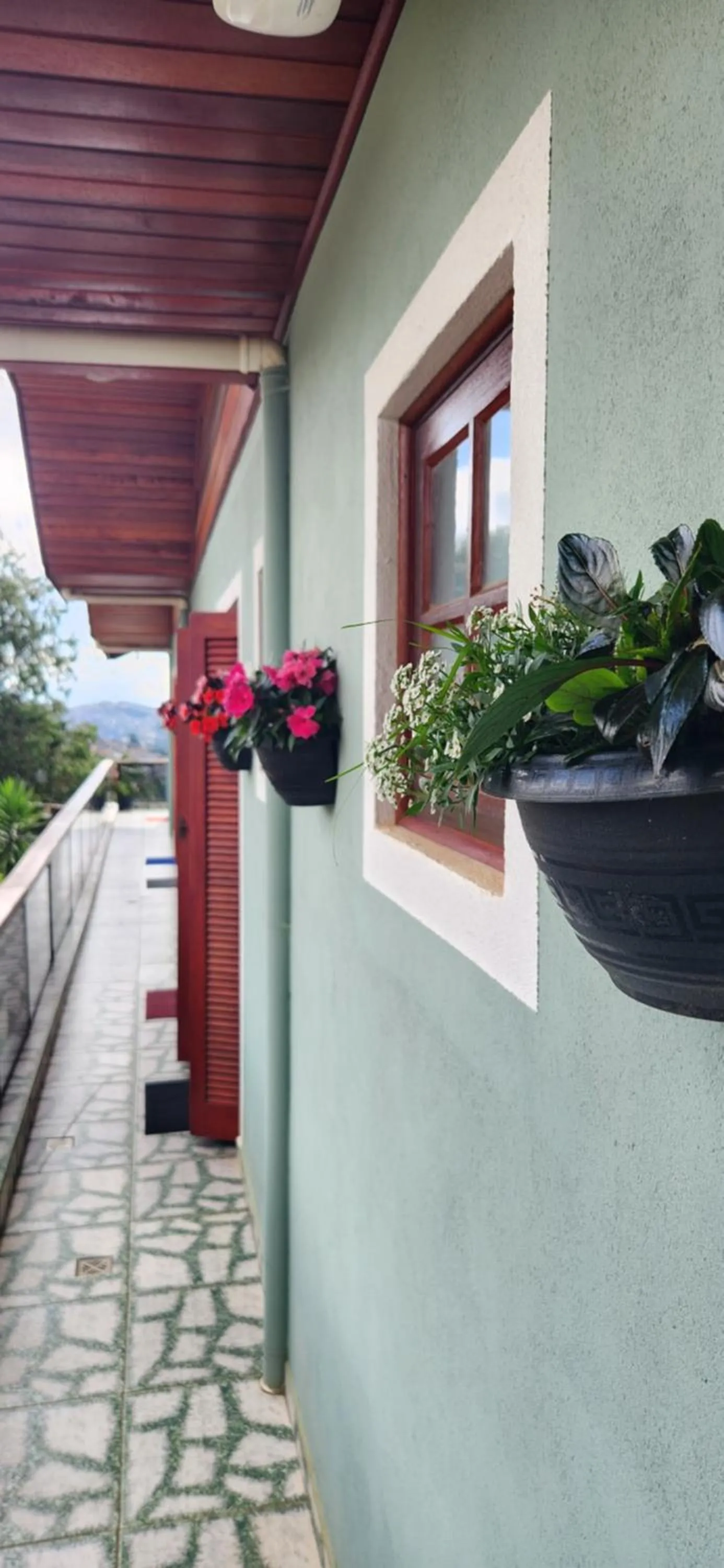 Balcony/Terrace in Pousada Araucária Village
