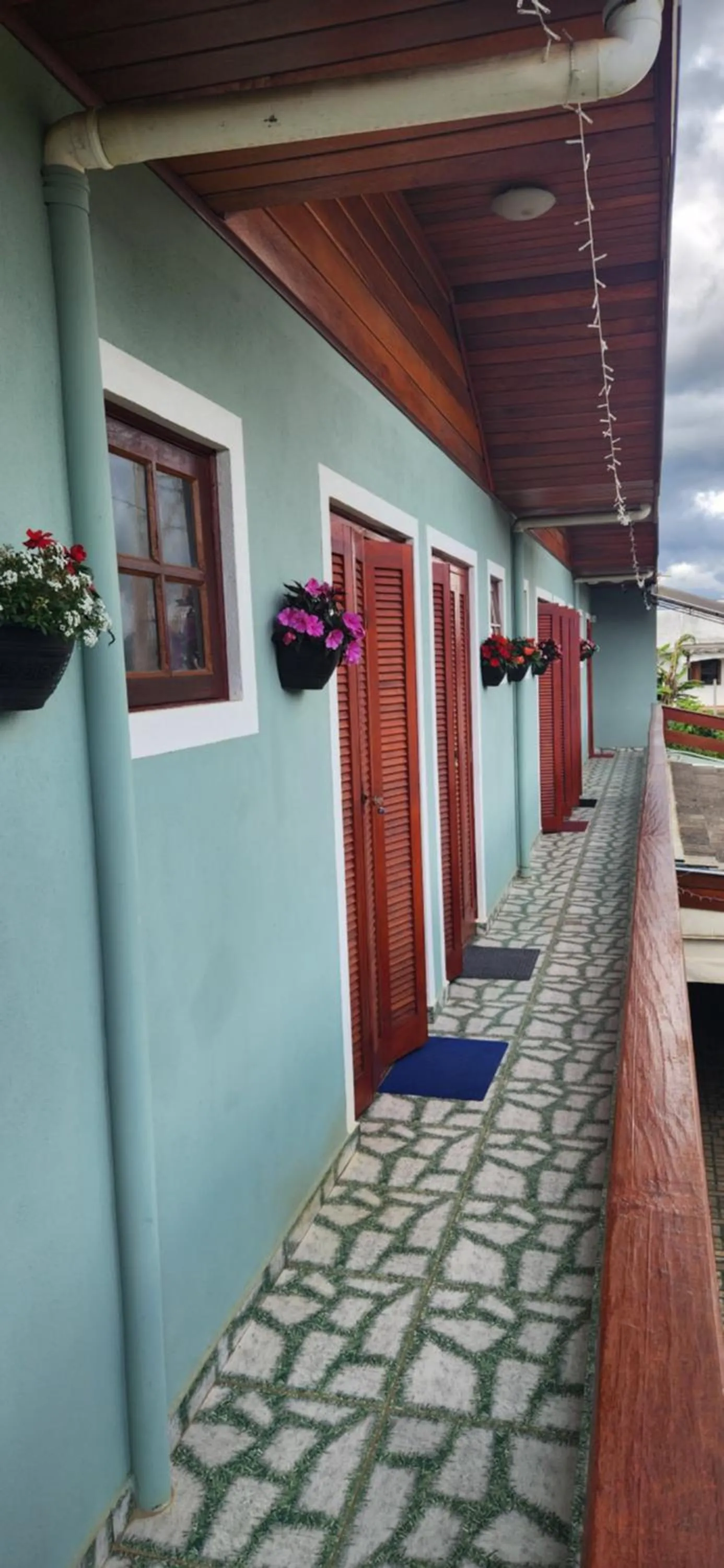 Balcony/Terrace in Pousada Araucária Village