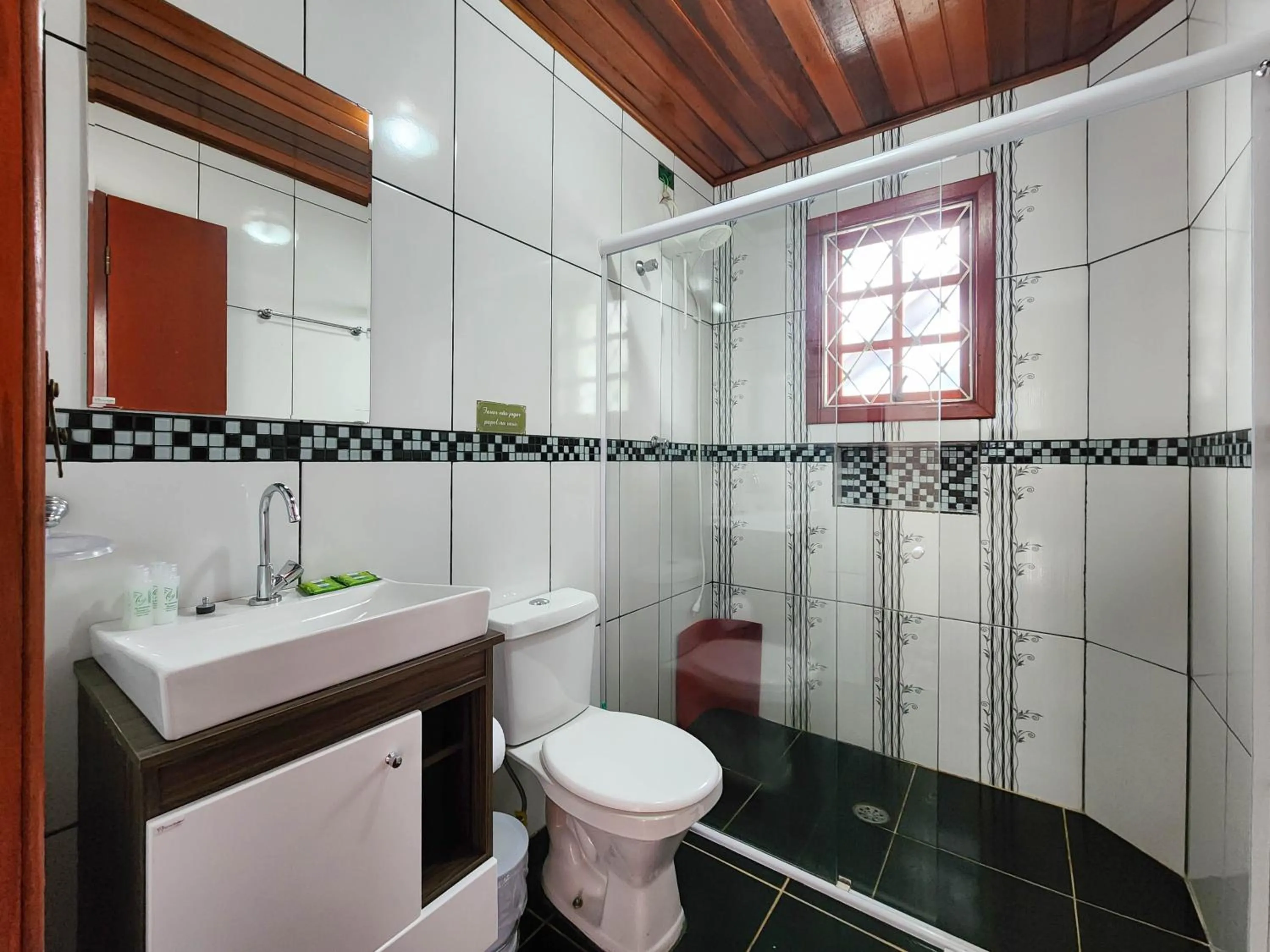 Bathroom in Pousada Araucária Village
