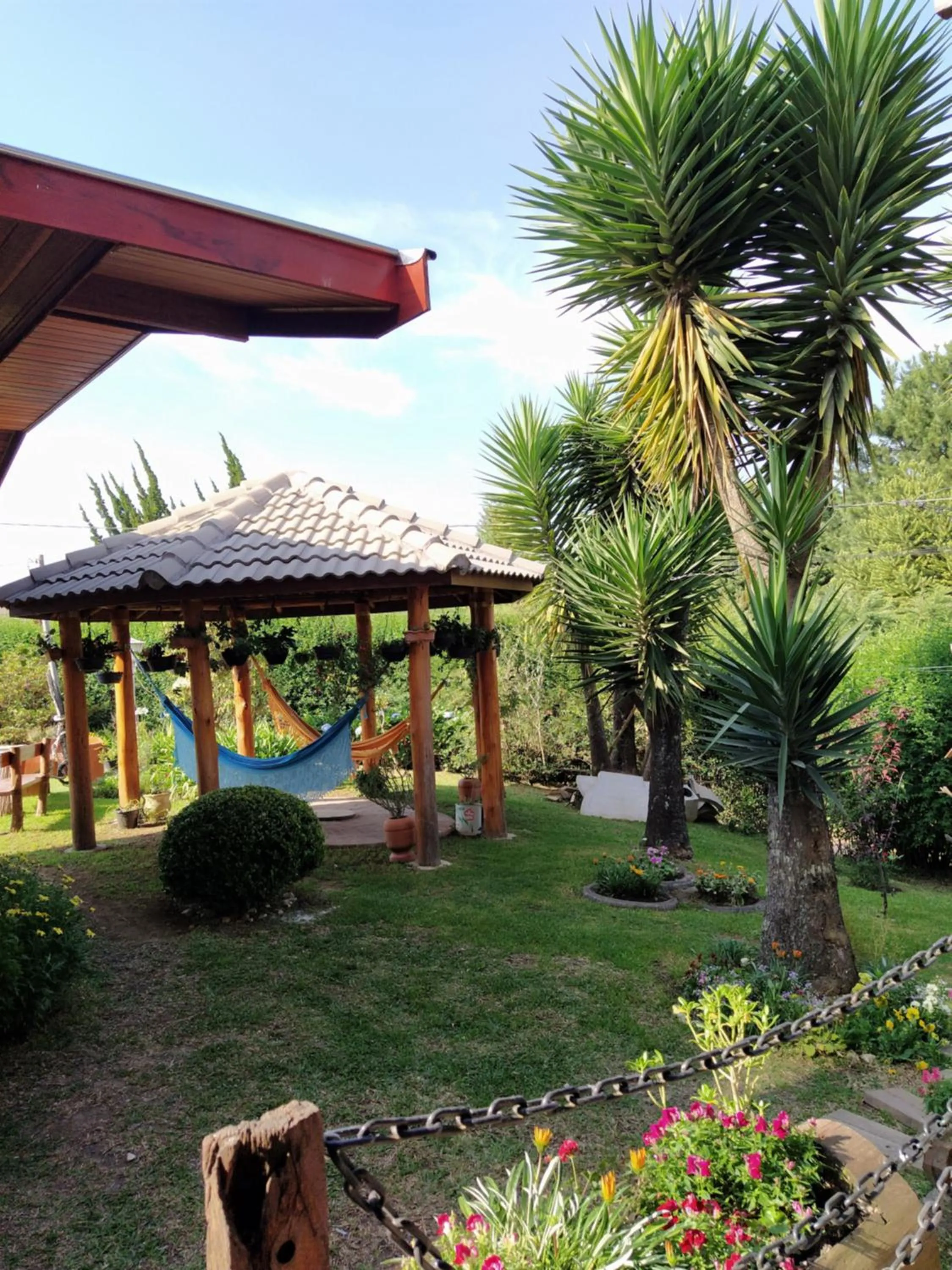 Garden in Pousada Araucária Village