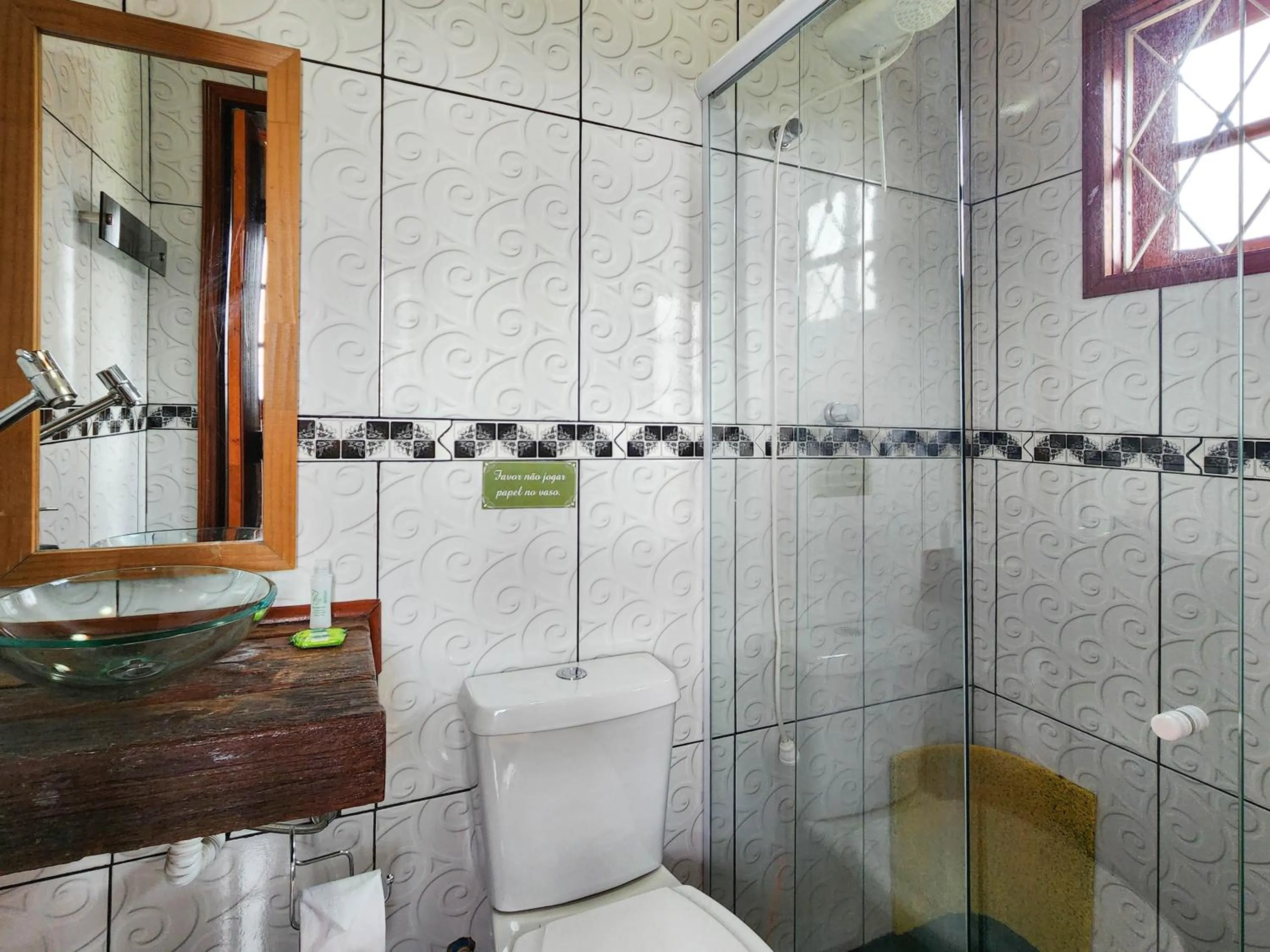 Bathroom in Pousada Araucária Village