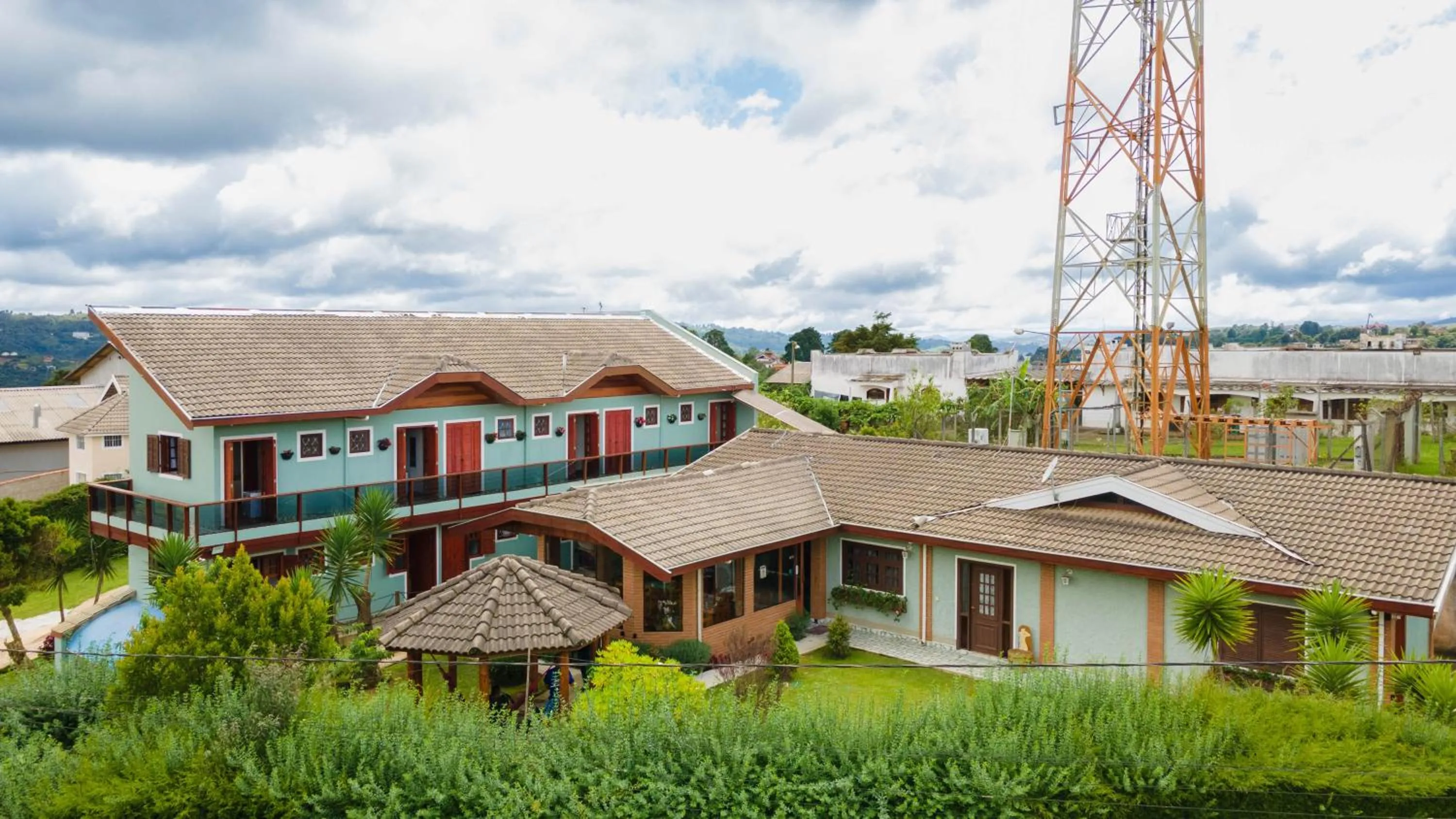 Bird's eye view in Pousada Araucária Village
