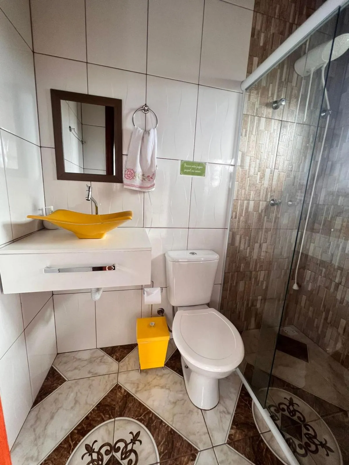 Bathroom in Pousada Araucária Village