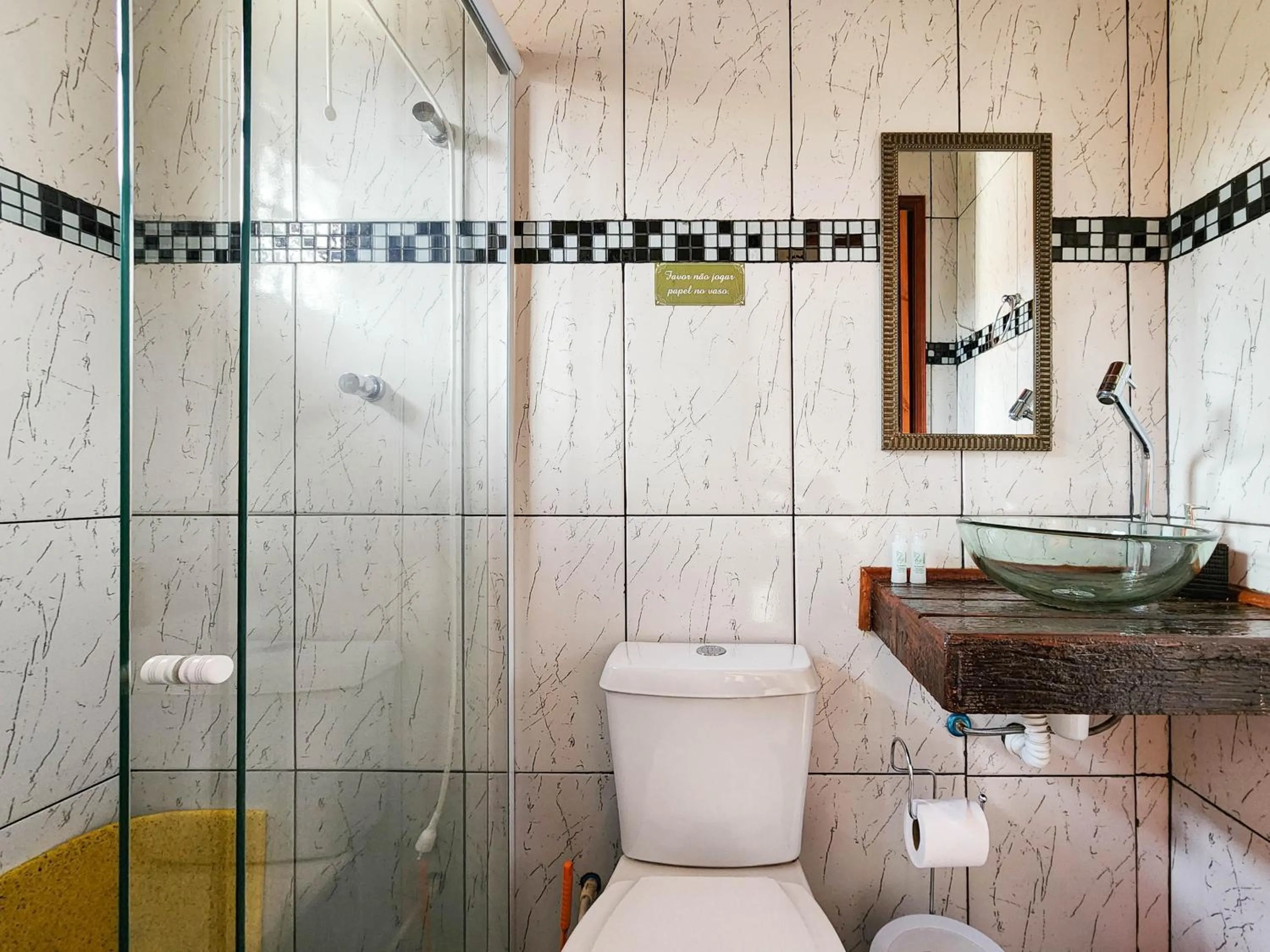 Bathroom in Pousada Araucária Village